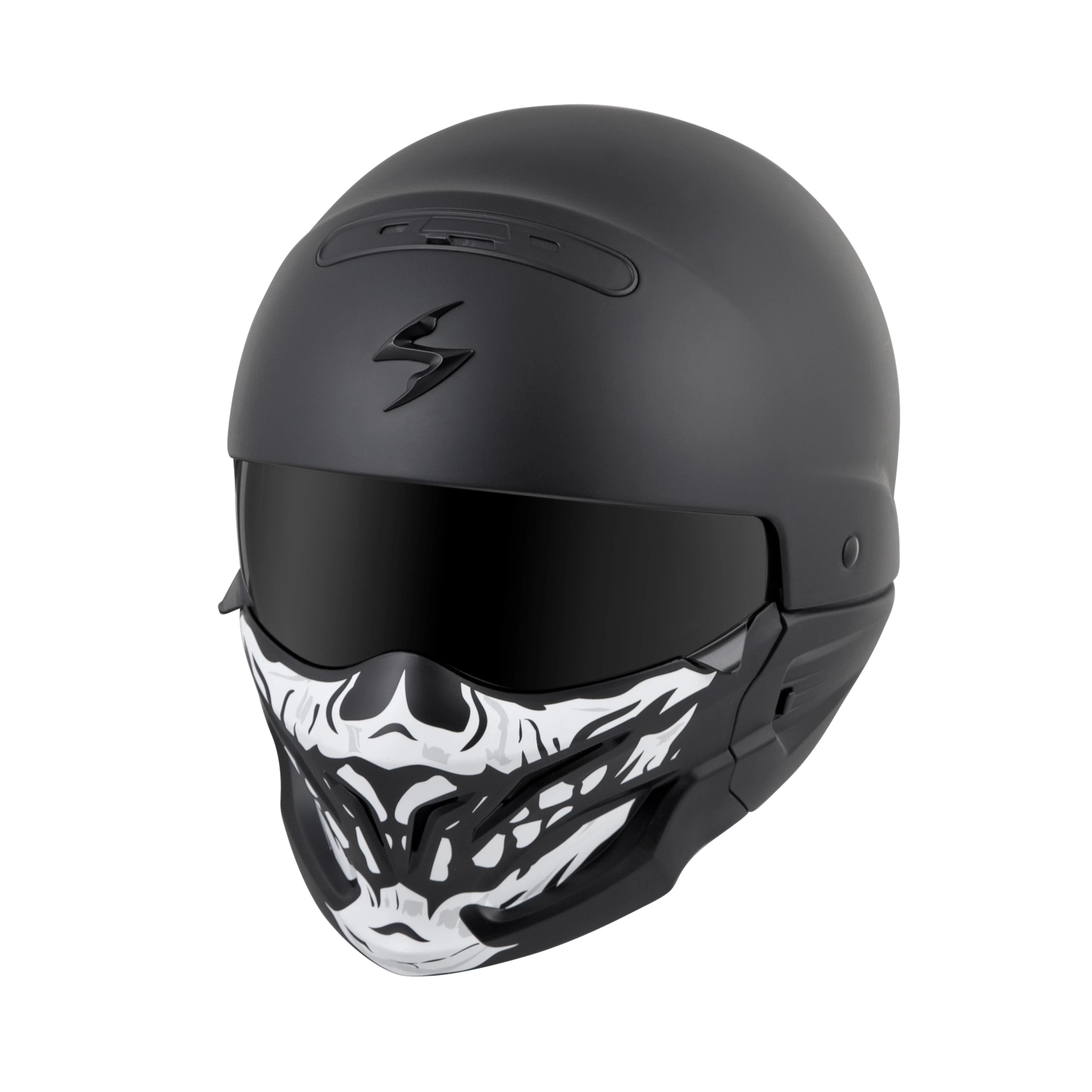 SCORPION EXO Covert Helmet Face Mask Skull