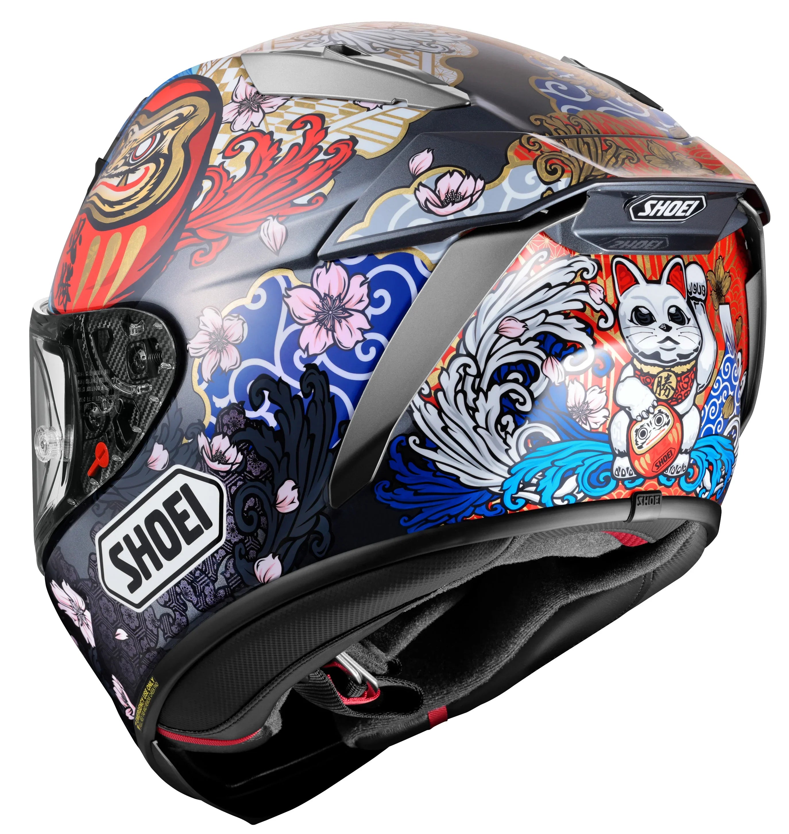 SHOEI X-15 FULL FACE HELMET MARQUEZ MOTEGI 5 TC-1