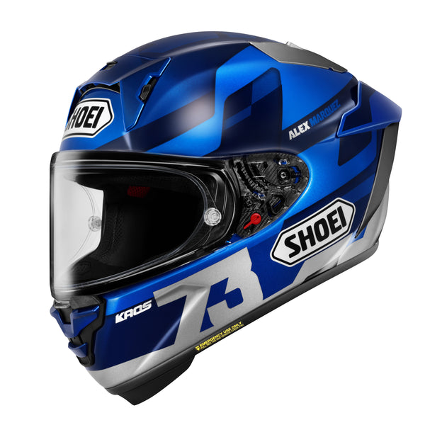 Shoei X-15 Alex Marquez 73 V3 Full Face Helmet | The Helmet Shop