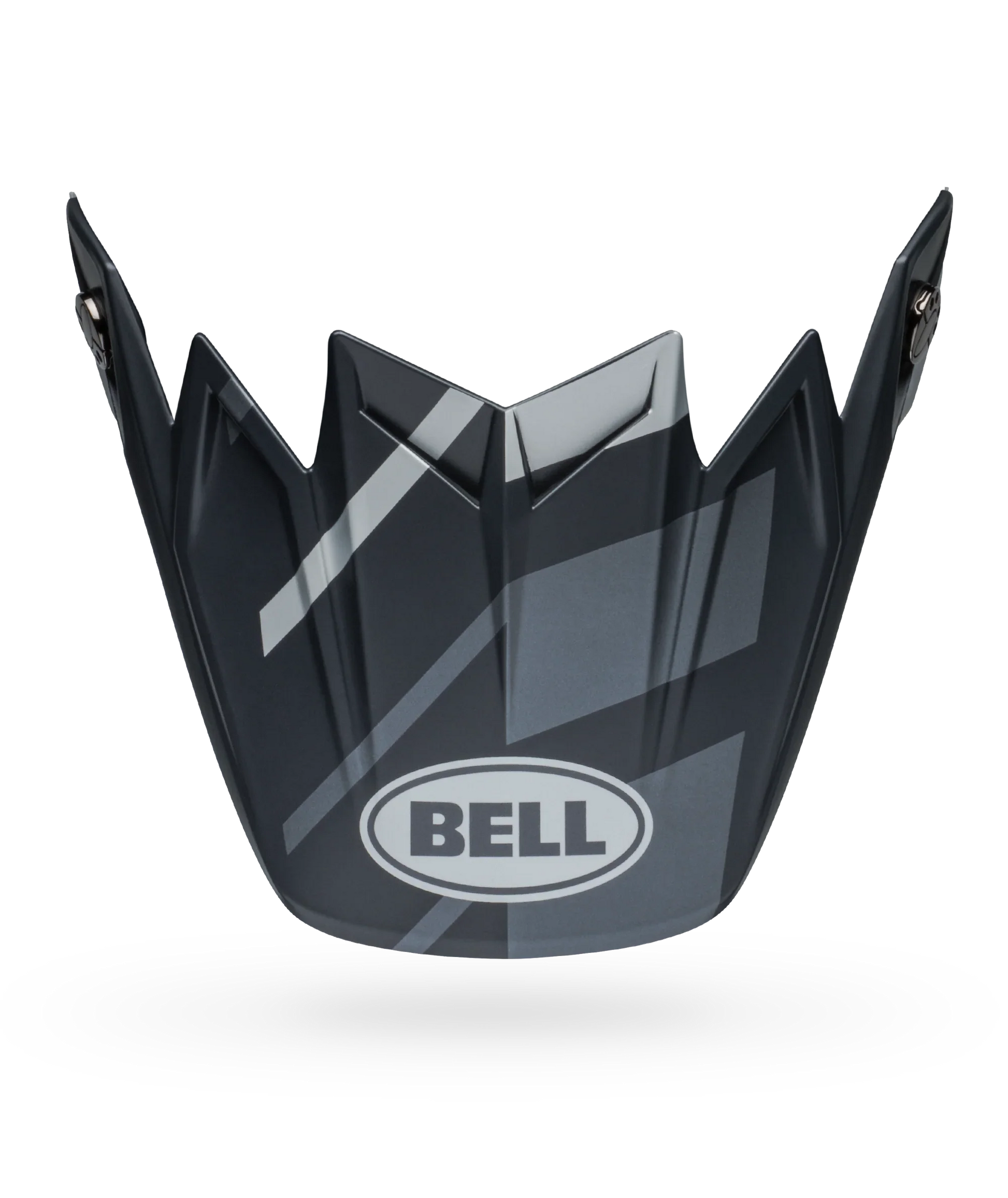BELL PS MOTO 9 FLEX VISOR BANSHEE SATIN SATIN BLACK SILVER