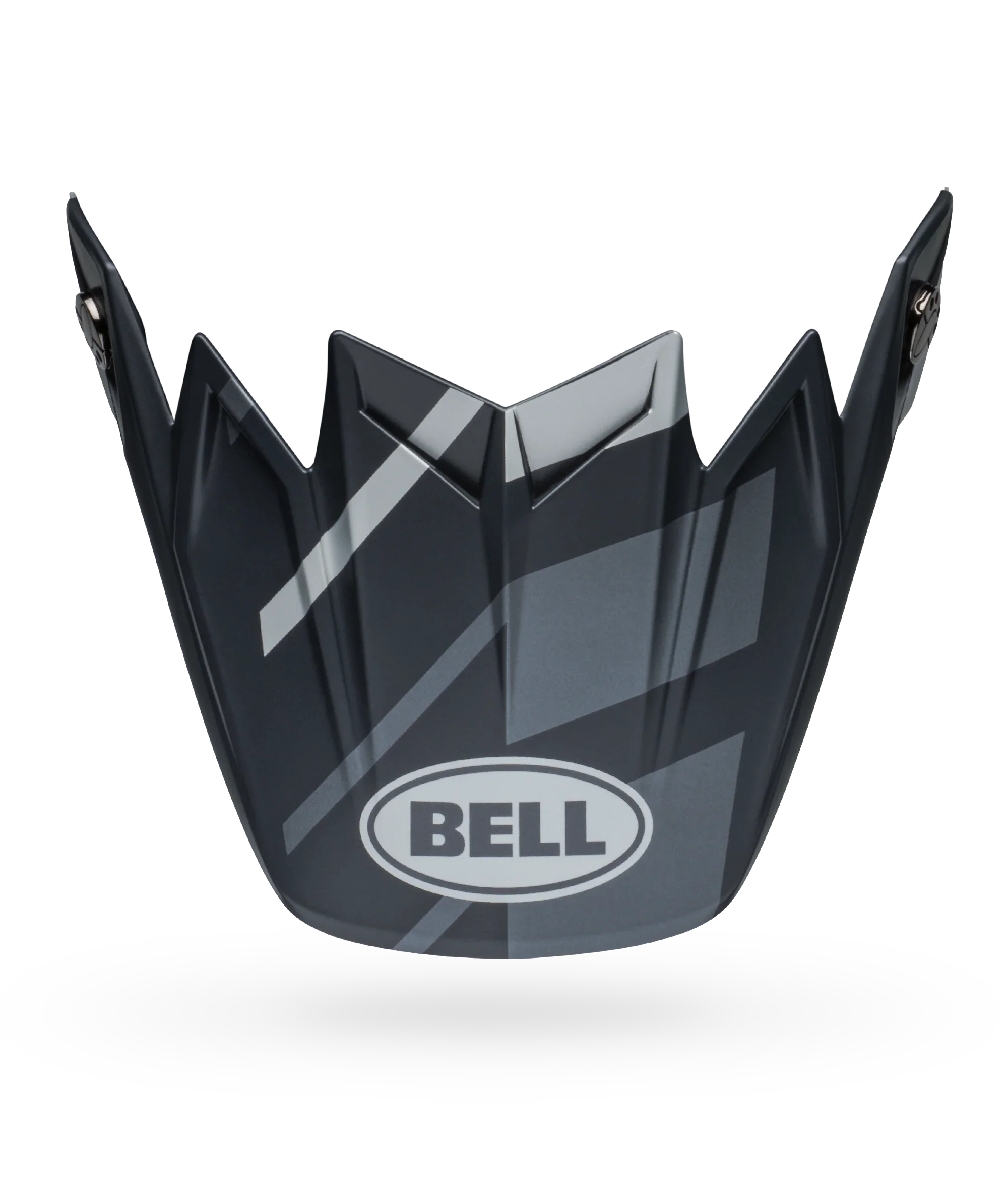 BELL PS MOTO 9 FLEX VISOR BANSHEE SATIN SATIN BLACK SILVER