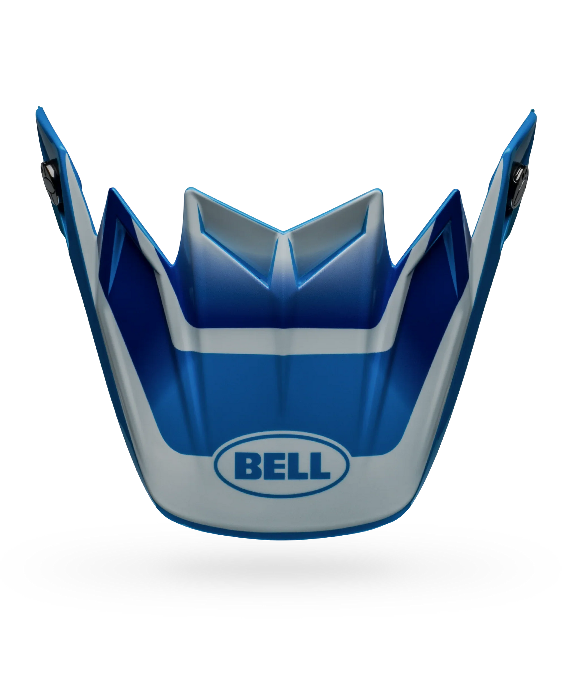 BELL PS MOTO 9 FLEX VISOR RAIL BLUE WHITE