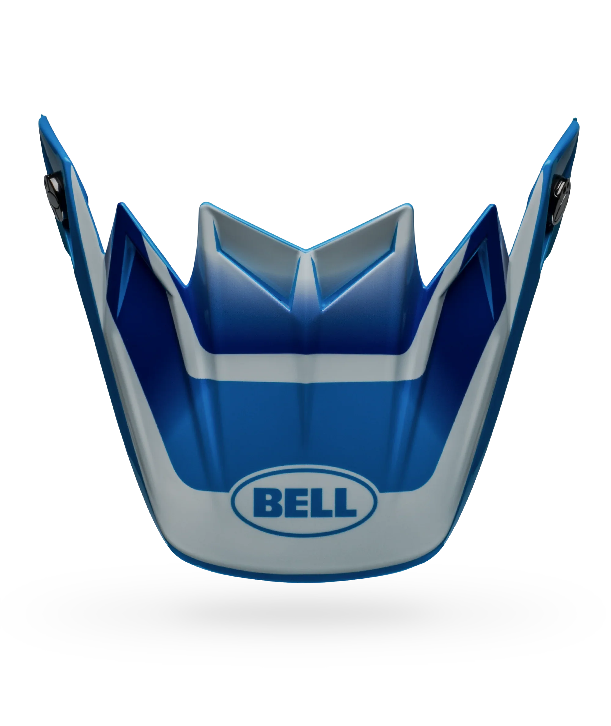 BELL PS MOTO 9 FLEX VISOR RAIL BLUE WHITE