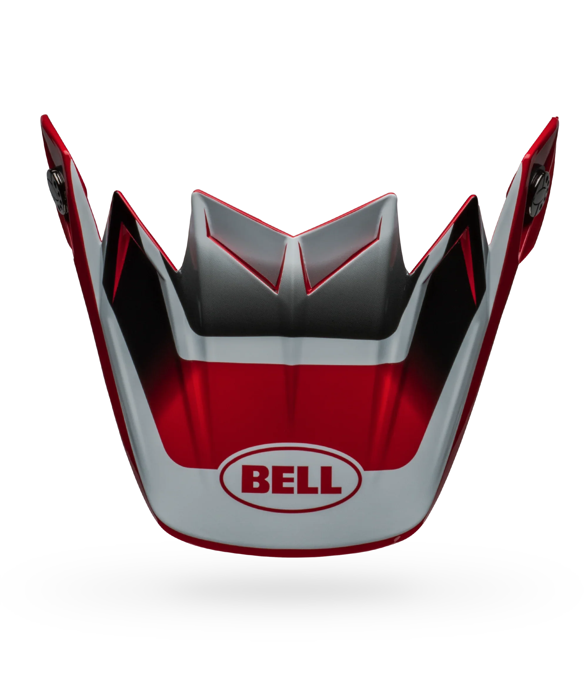 BELL PS MOTO 9 FLEX VISOR RAIL RED WHITE