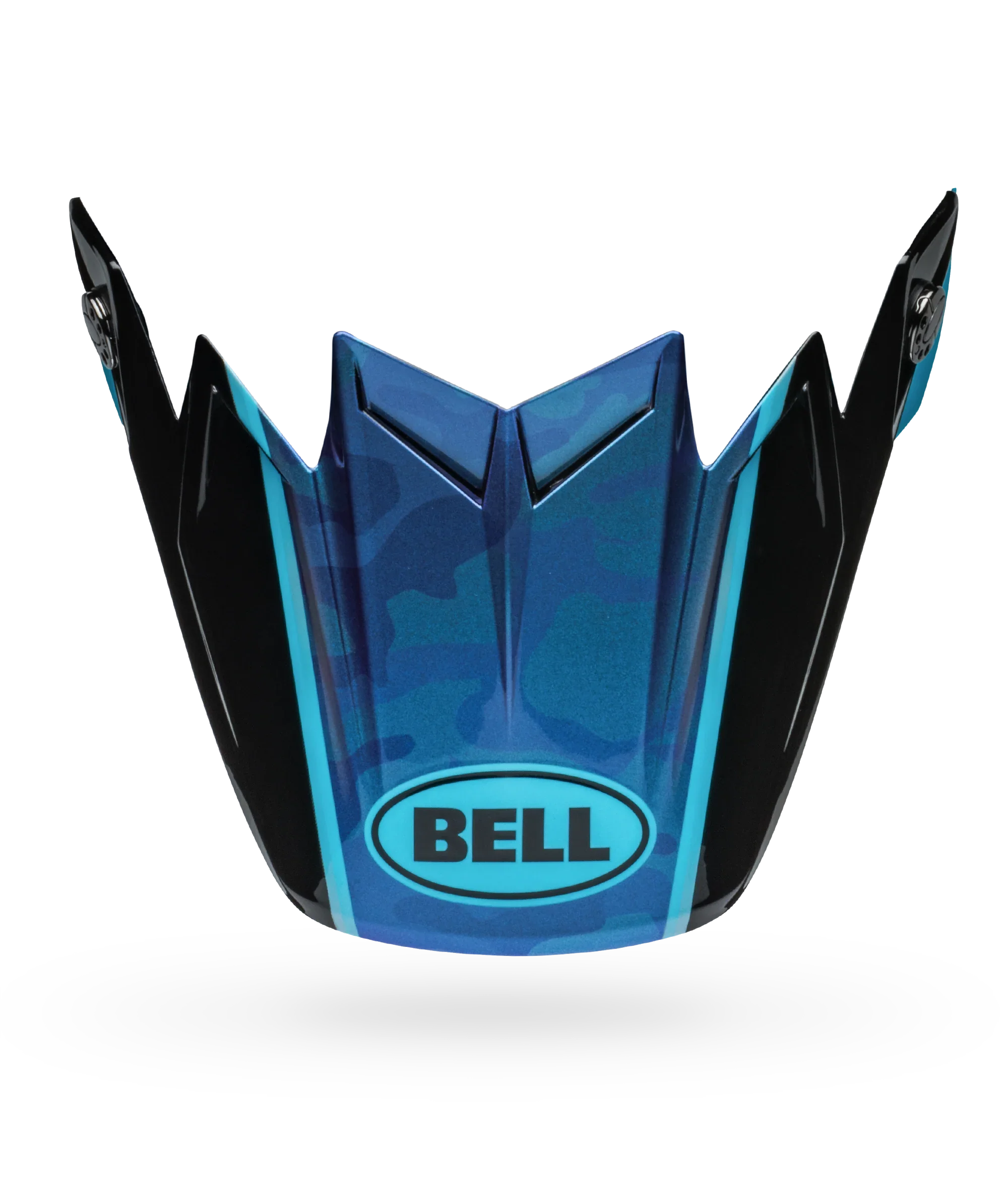 BELL PS MOTO 9 FLEX VISOR SPRITE BLACK BLUE