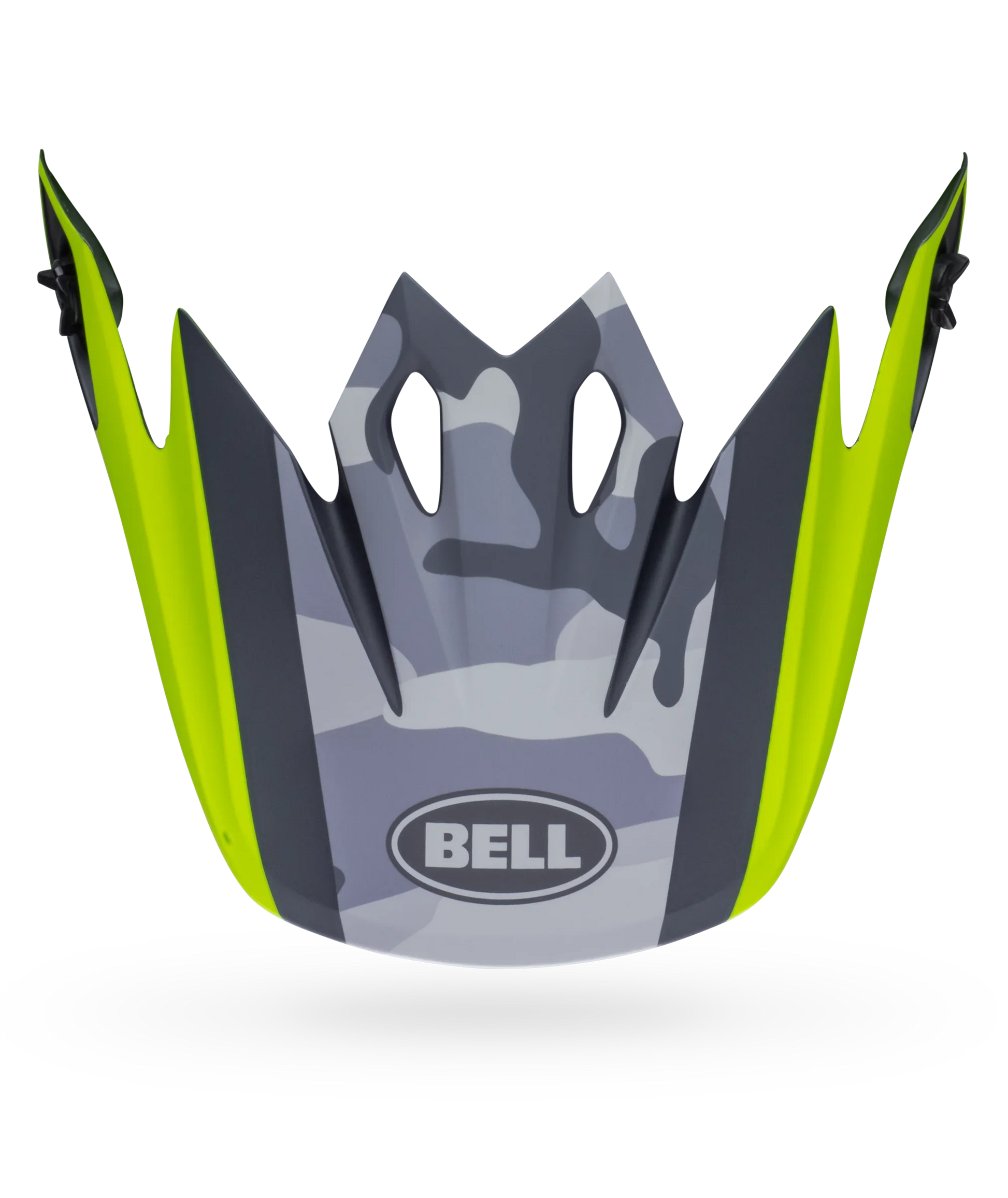 BELL PS MX 9 VISOR ALTER EGO MATTE HV/CAM MATTE HI VIZ CAMO ALTER