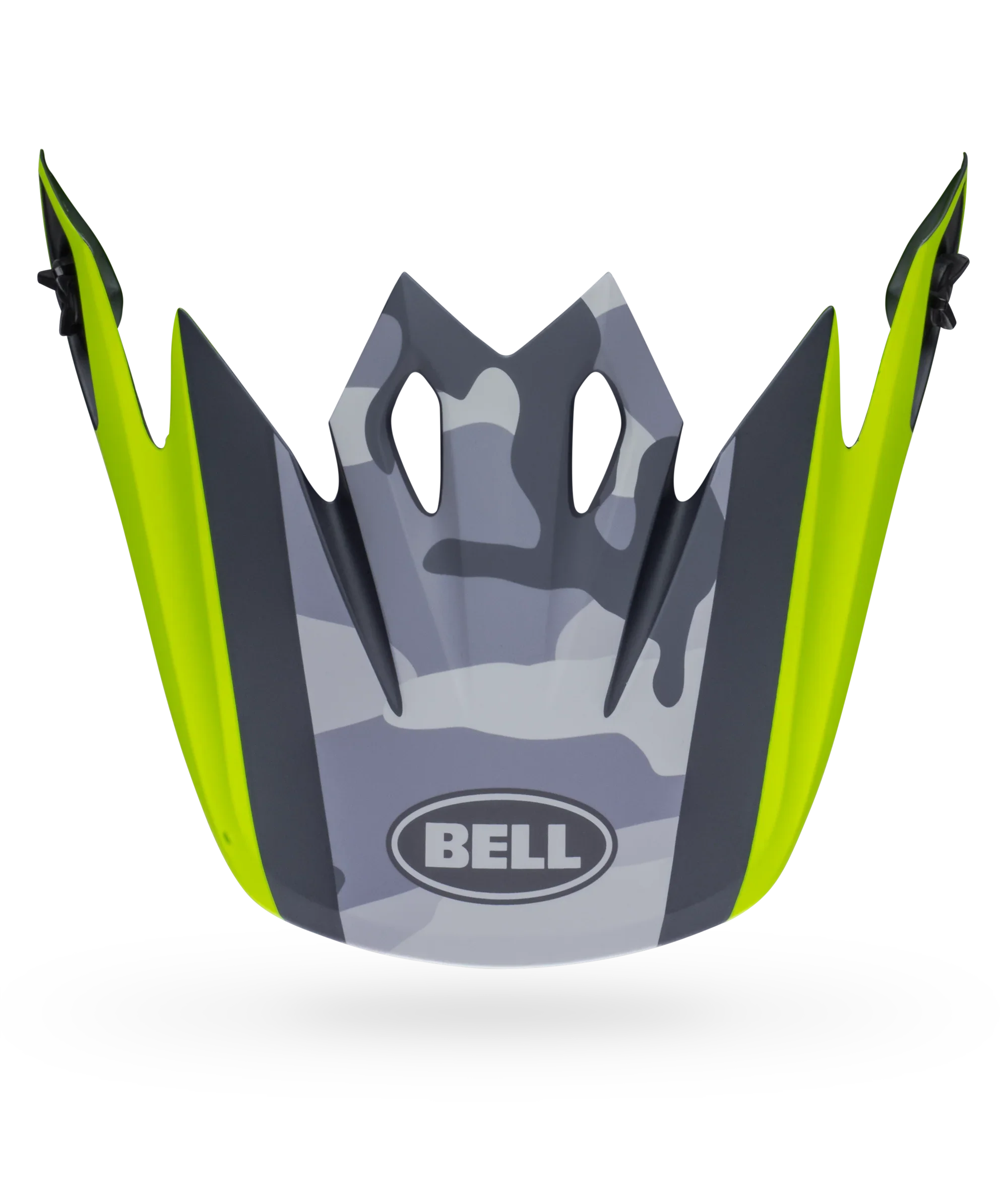 BELL PS MX 9 VISOR ALTER EGO MATTE HV/CAM MATTE HI VIZ CAMO ALTER