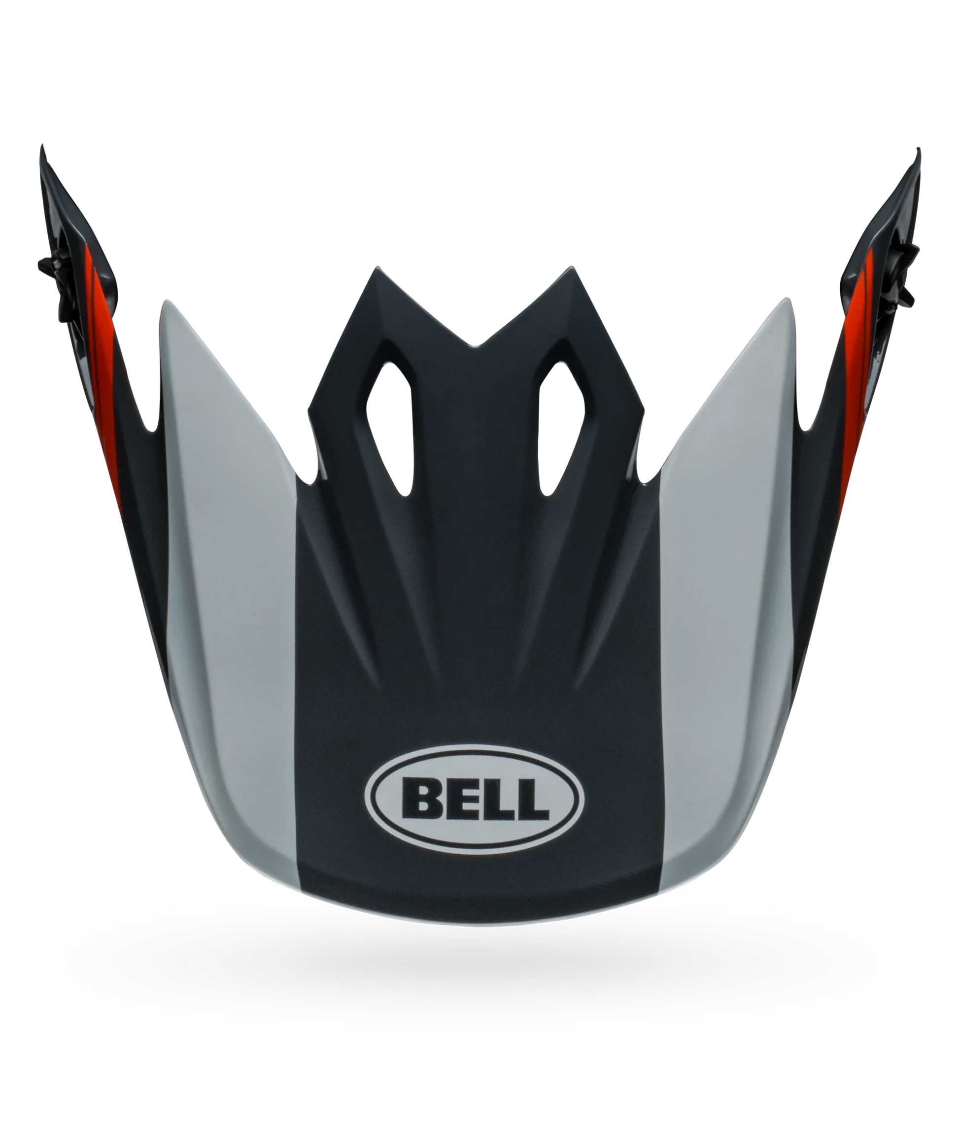 BELL PS MX 9 VISOR DART CHARCOAL ORANGE