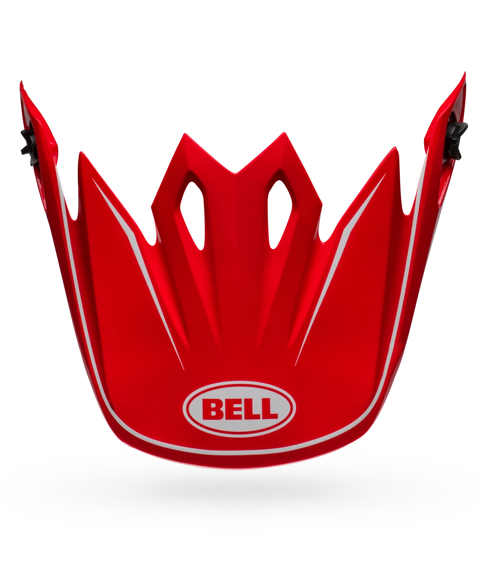 BELL PS MX 9 VISOR ZONE RED