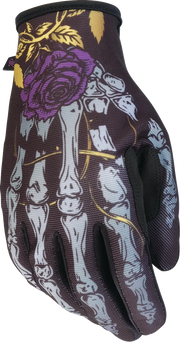 Z1R Women's Reflective Bone Gloves