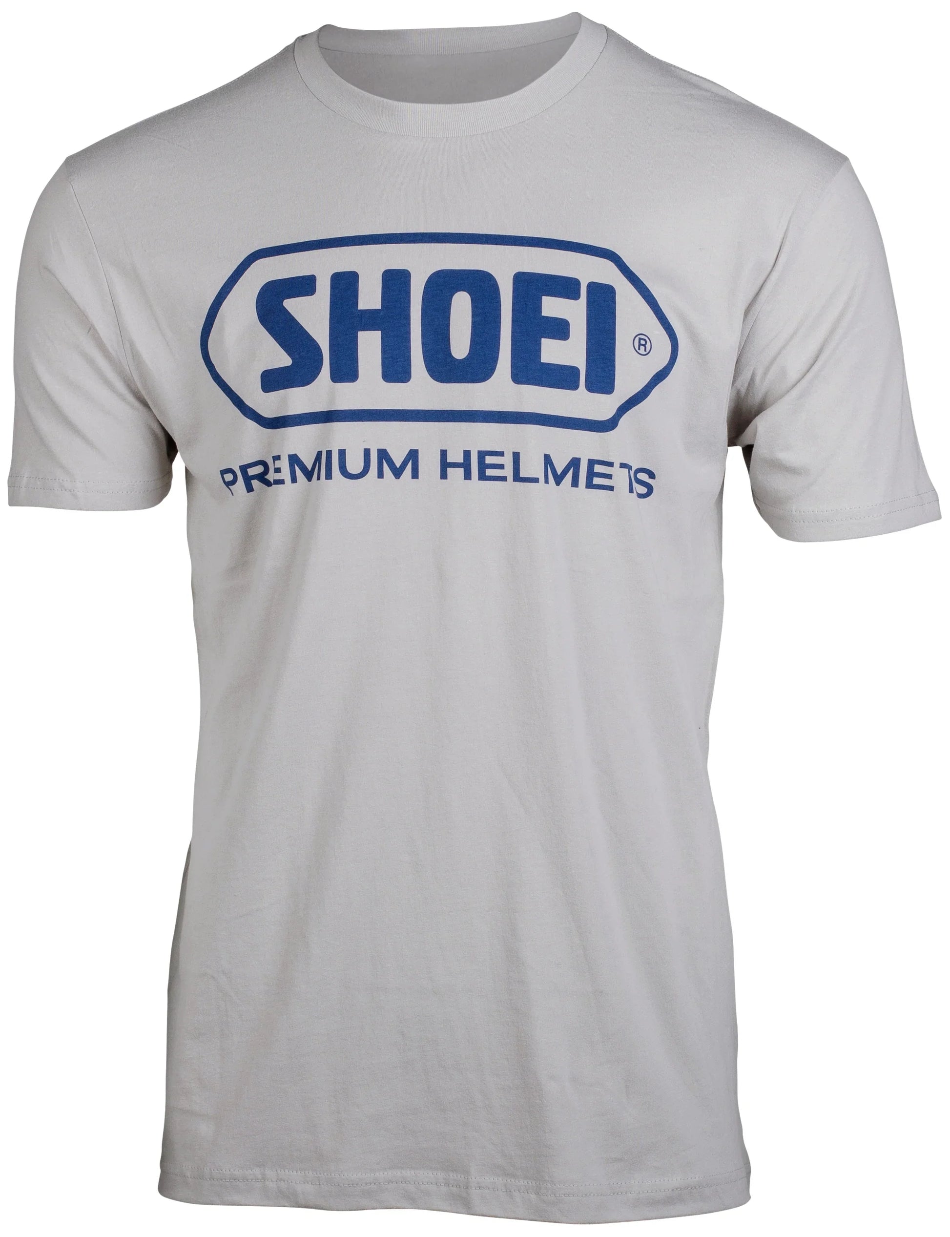 SHOEI CORP LOGO TEE GY/BL