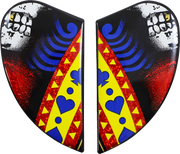 ICON Airform- Helmet Side Plates - Suicide King