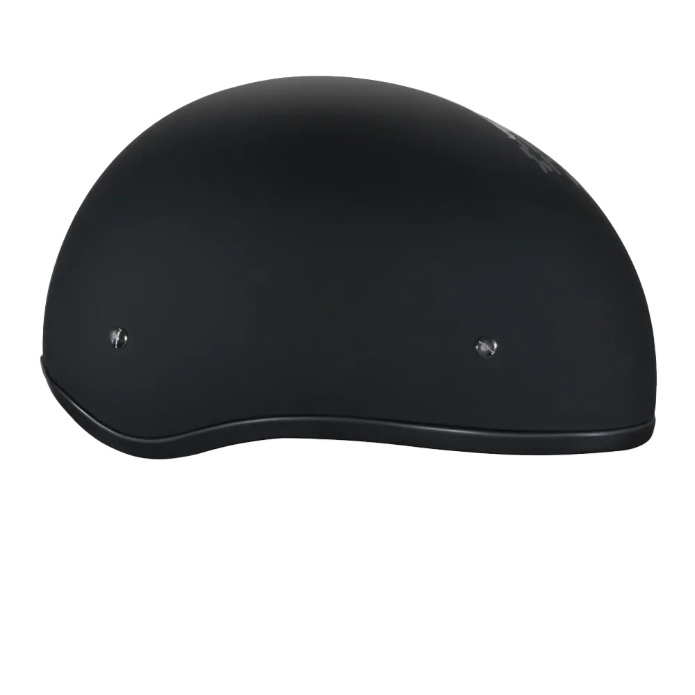 Daytona Helmets DOT Approved Daytona Motorcycle Half Face Helmet - Skull Cap Graphics for Men & Women, Scooters, ATVs, UTVs & Choppers - W/ 2nd Amendment
