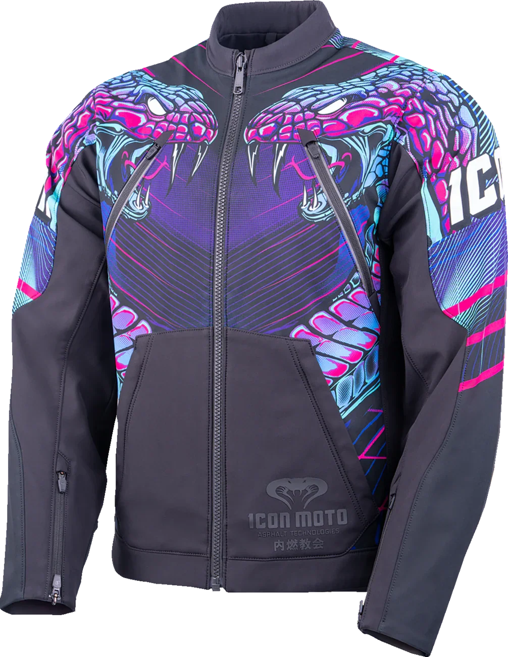 ICON Synthwave Merc3 Lazer Cobra- Jacket