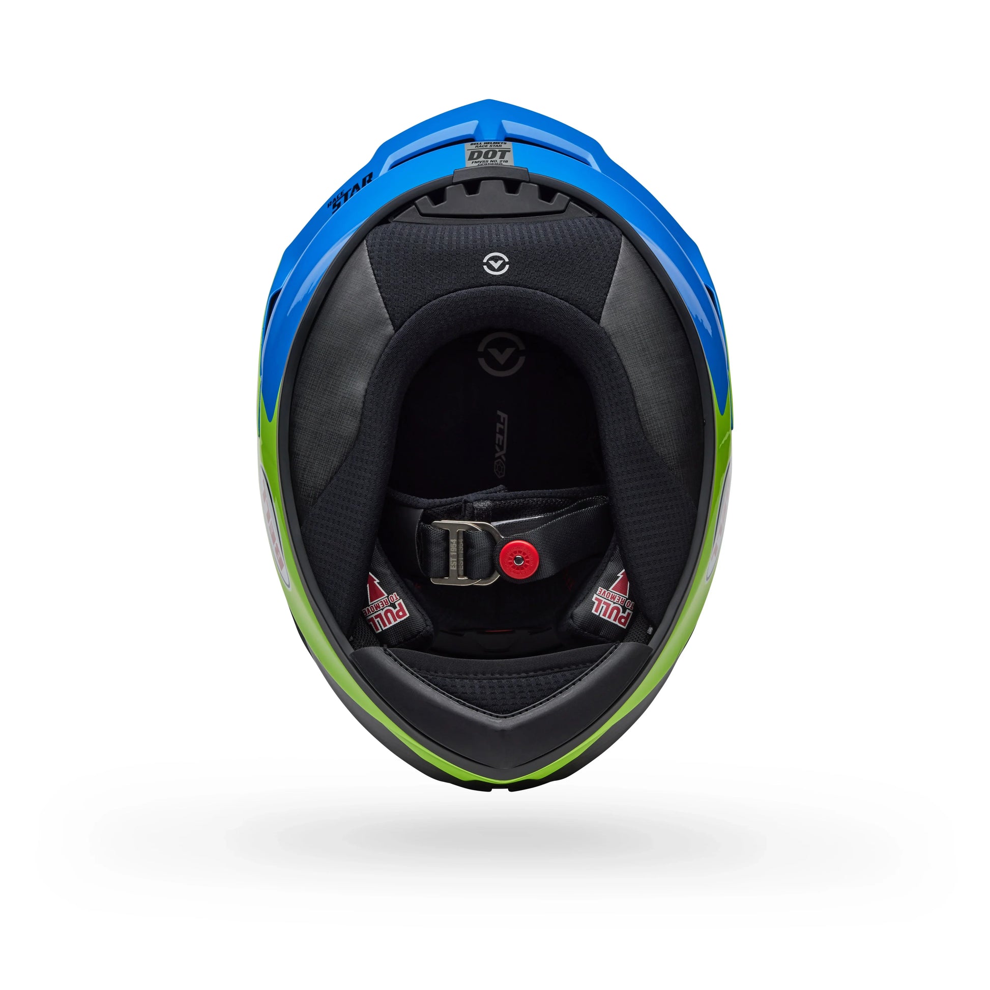 BELL PS RACESTAR DLX CORSA/FLO BLUE FLO