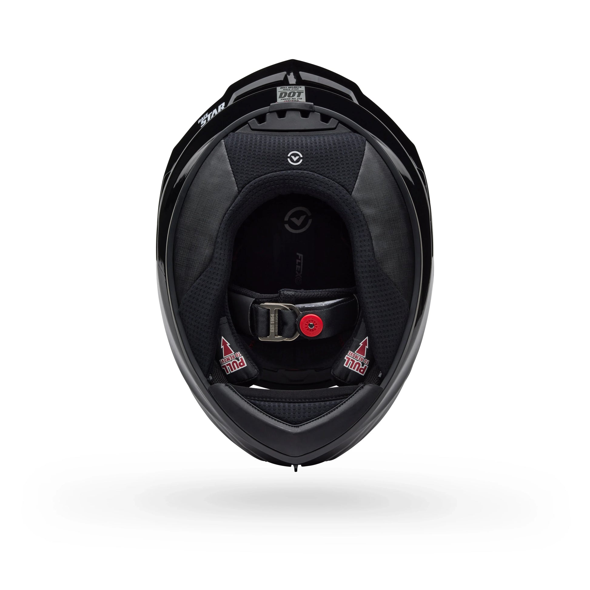 BELL PS RACESTAR DLX DASH WHITE BLACK