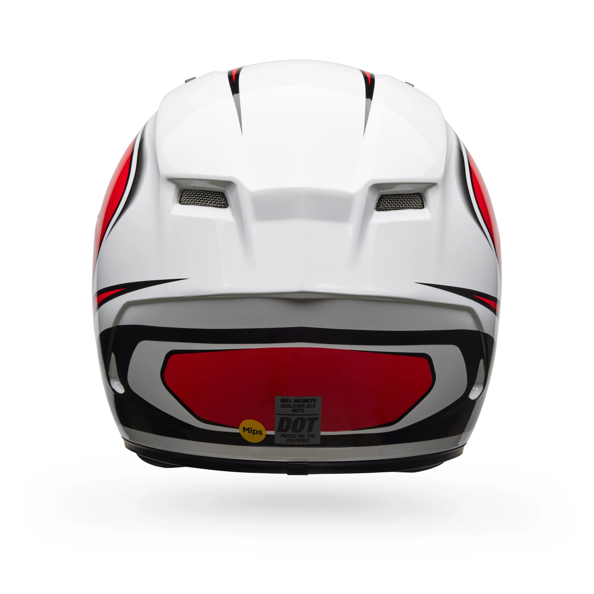 BELL PS QUALIFIER DLX MIPS TARMAC RED WHITE