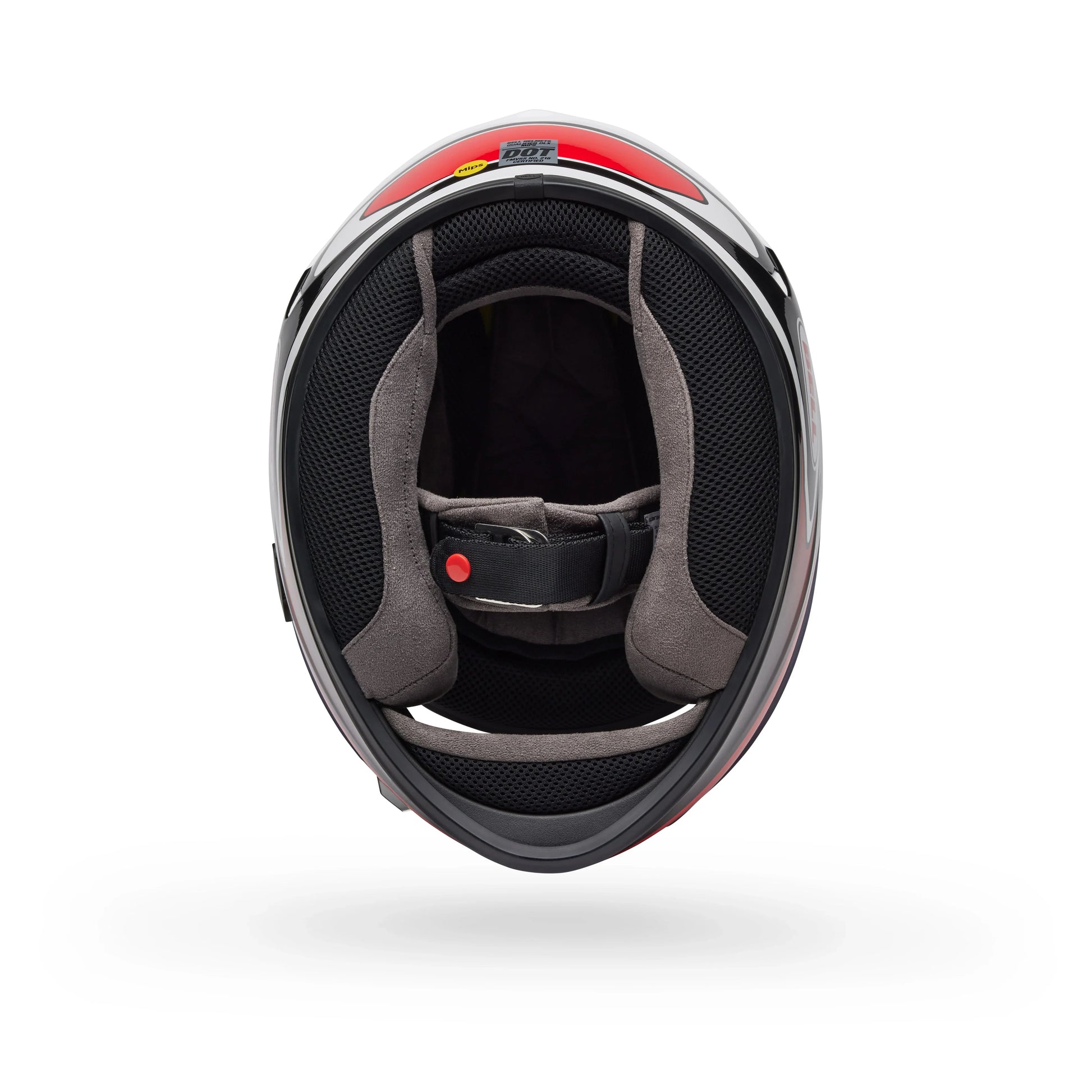 BELL PS QUALIFIER DLX MIPS TARMAC RED WHITE