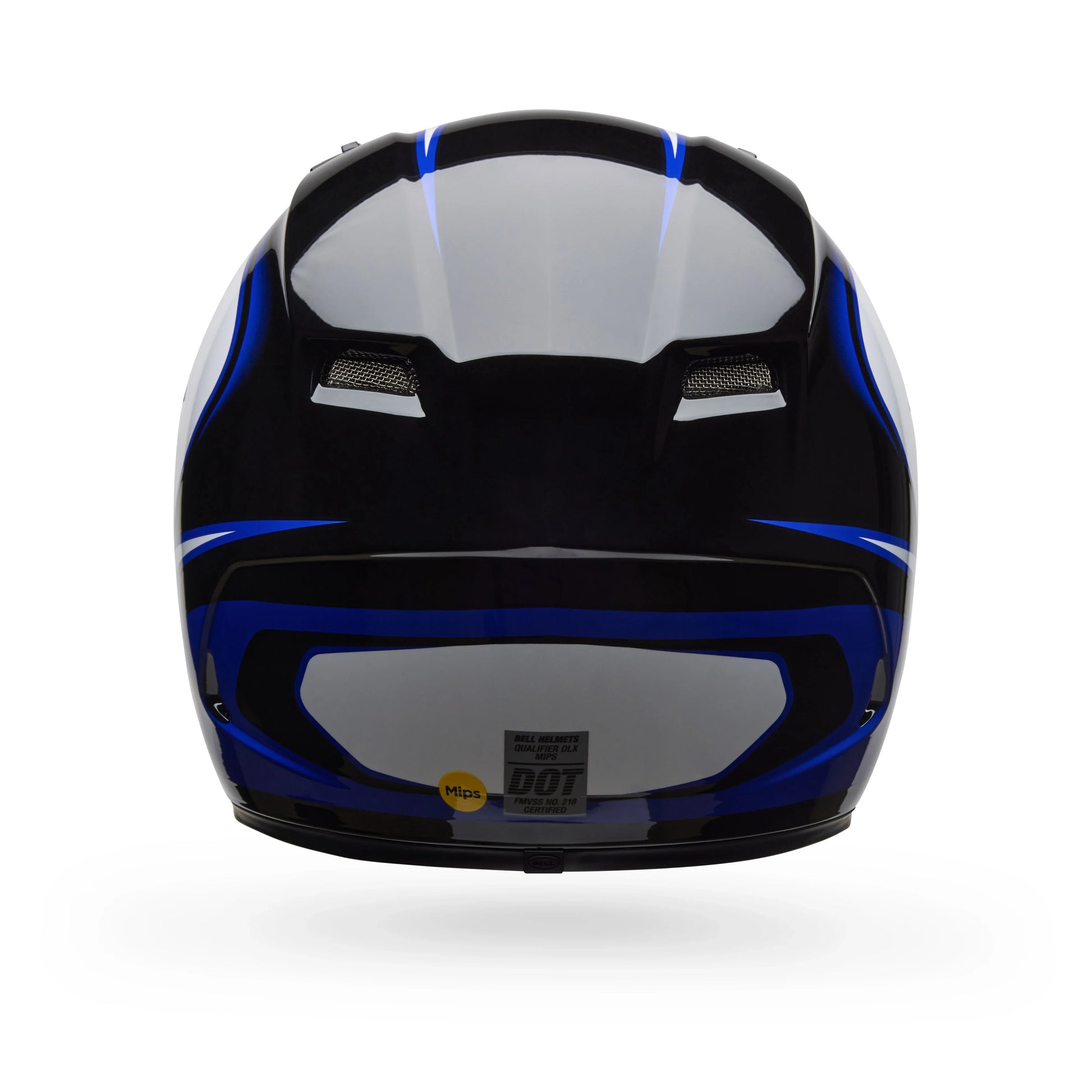 BELL PS QUALIFIER DLX MIPS TARMAC WHITE BLUE