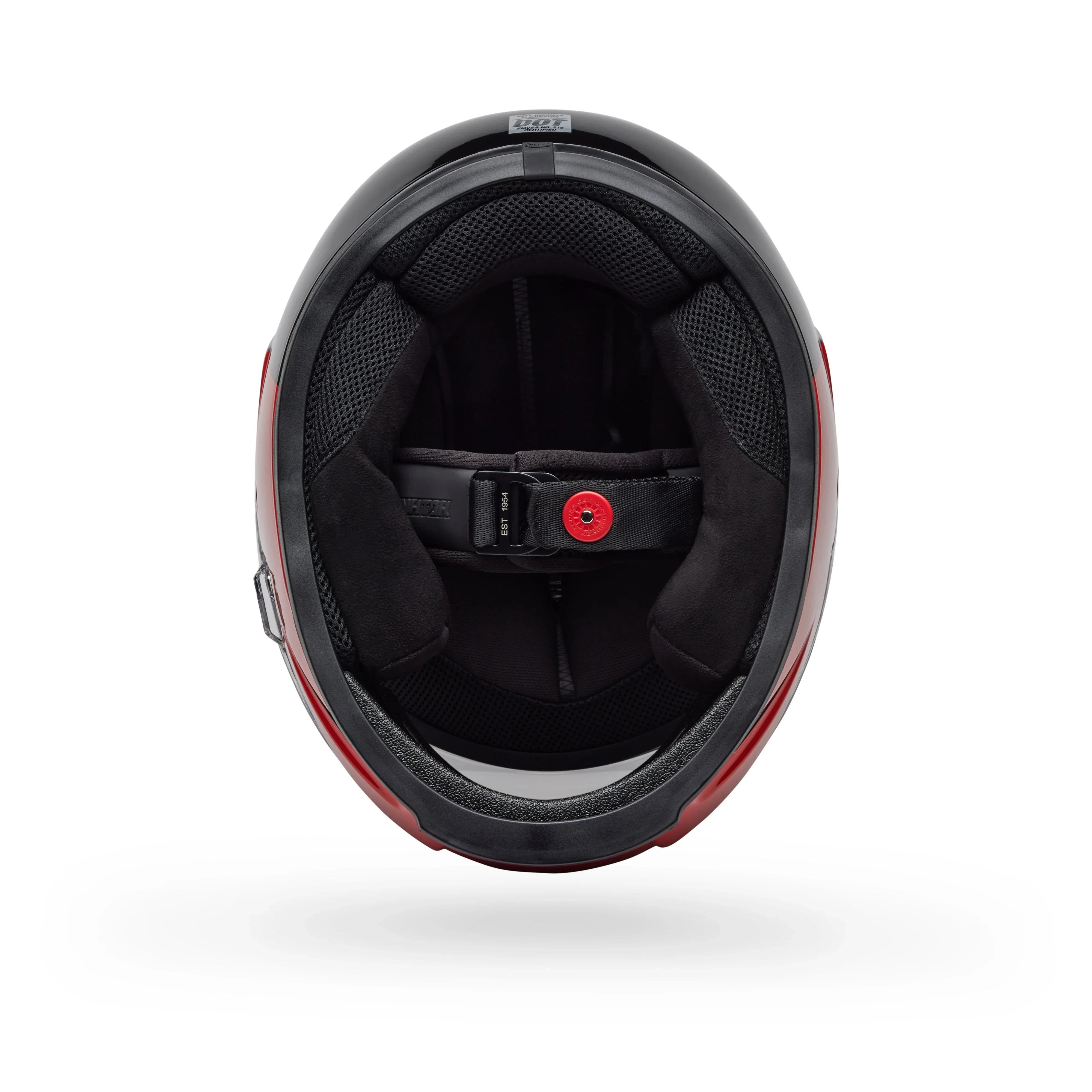 BELL PS ELIMINATOR MENACE RED BLACK