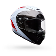 BELL PS RACESTAR DLX FLEX FLUID/WHITE RED WHITE