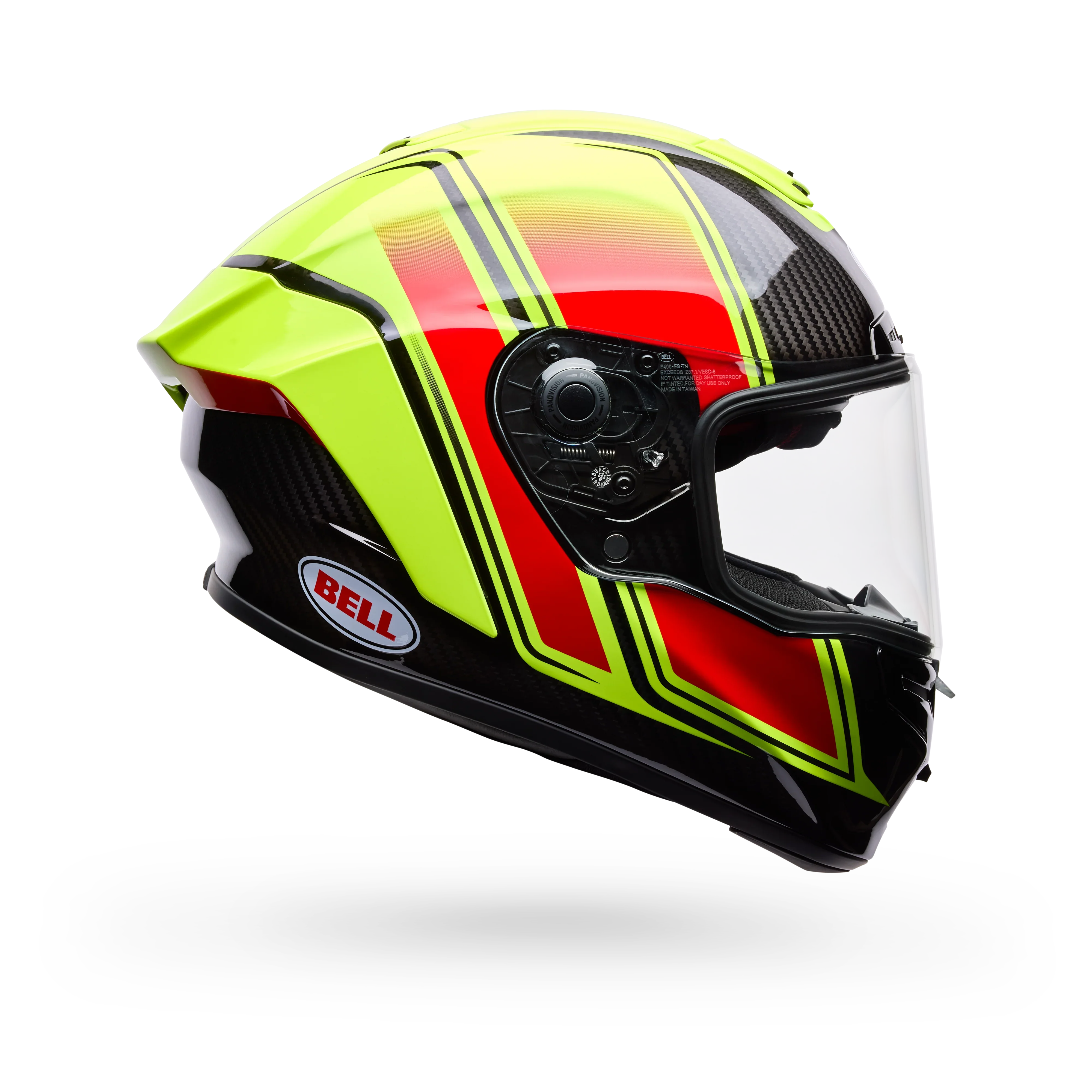BELL PS RACESTAR DLX FLEX GRID YELLOW