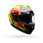 BELL PS RACESTAR DLX FLEX GRID YELLOW