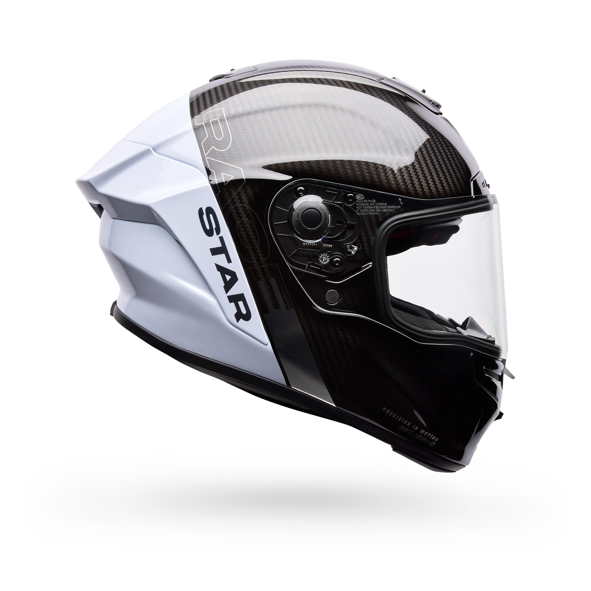 BELL PS RACESTAR DLX FLEX STRIKE/WHITE DO SILVER WHITE