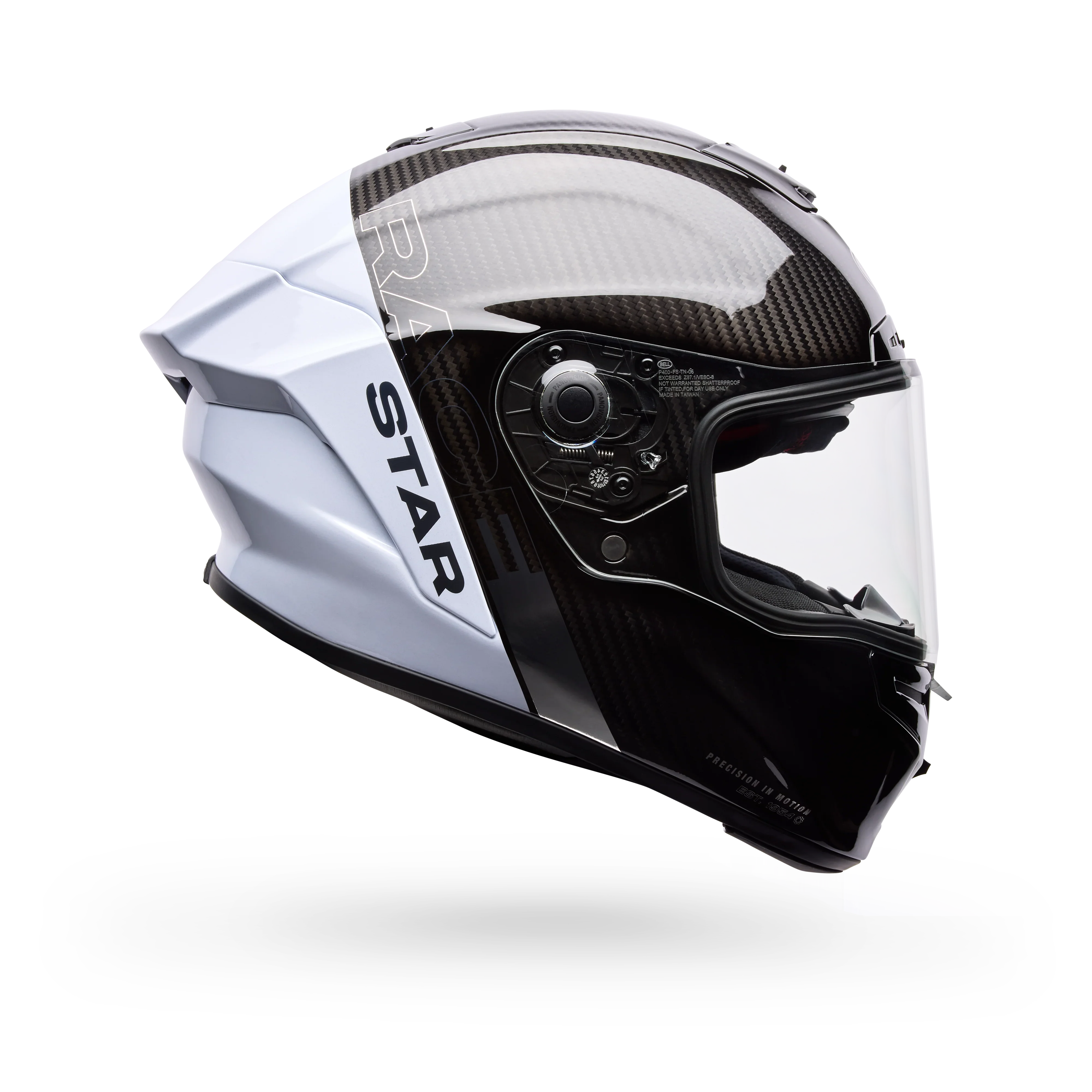 BELL PS RACESTAR DLX FLEX STRIKE/WHITE DO SILVER WHITE