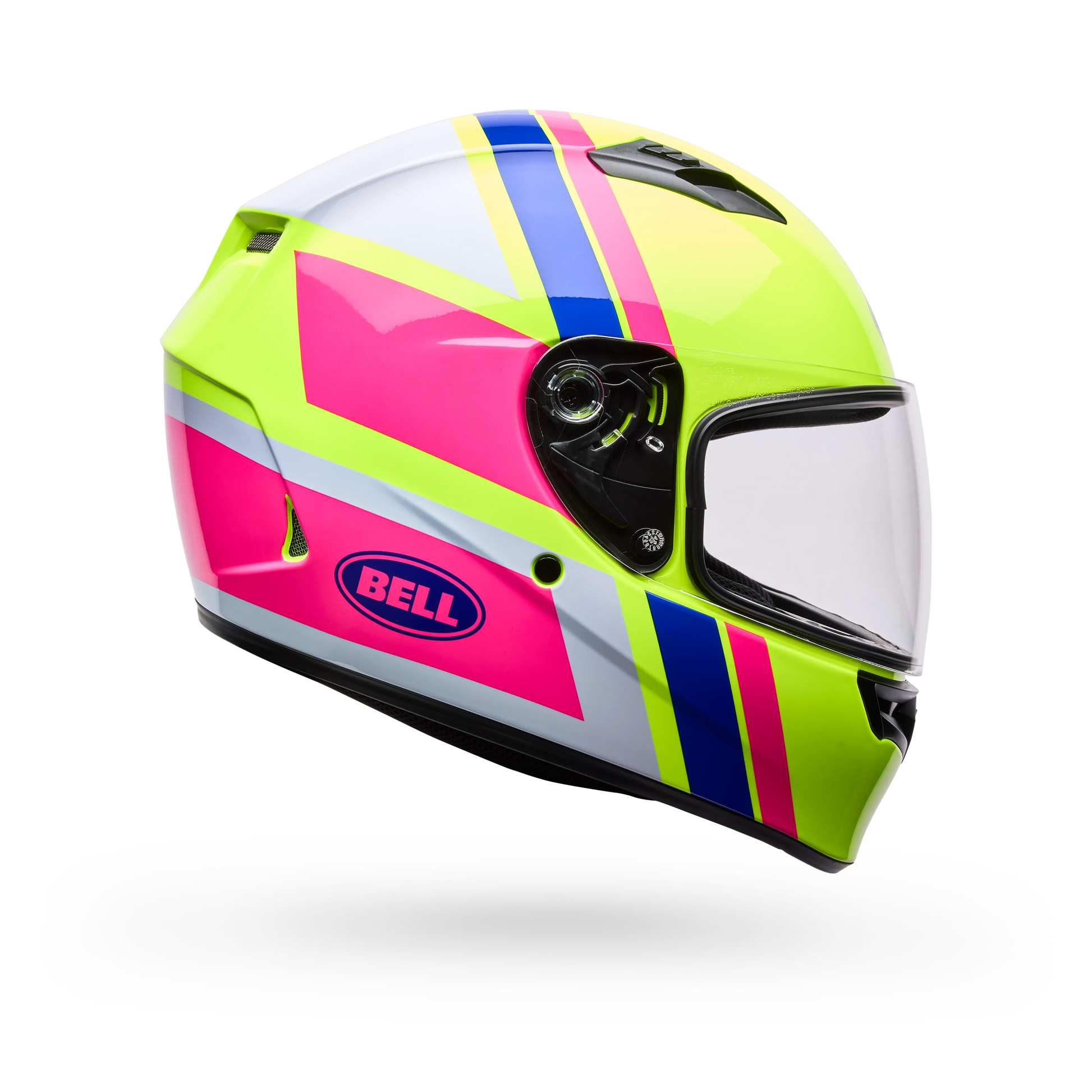 BELL PS QUALIFIER CHASM/PINK YELLOW PINK