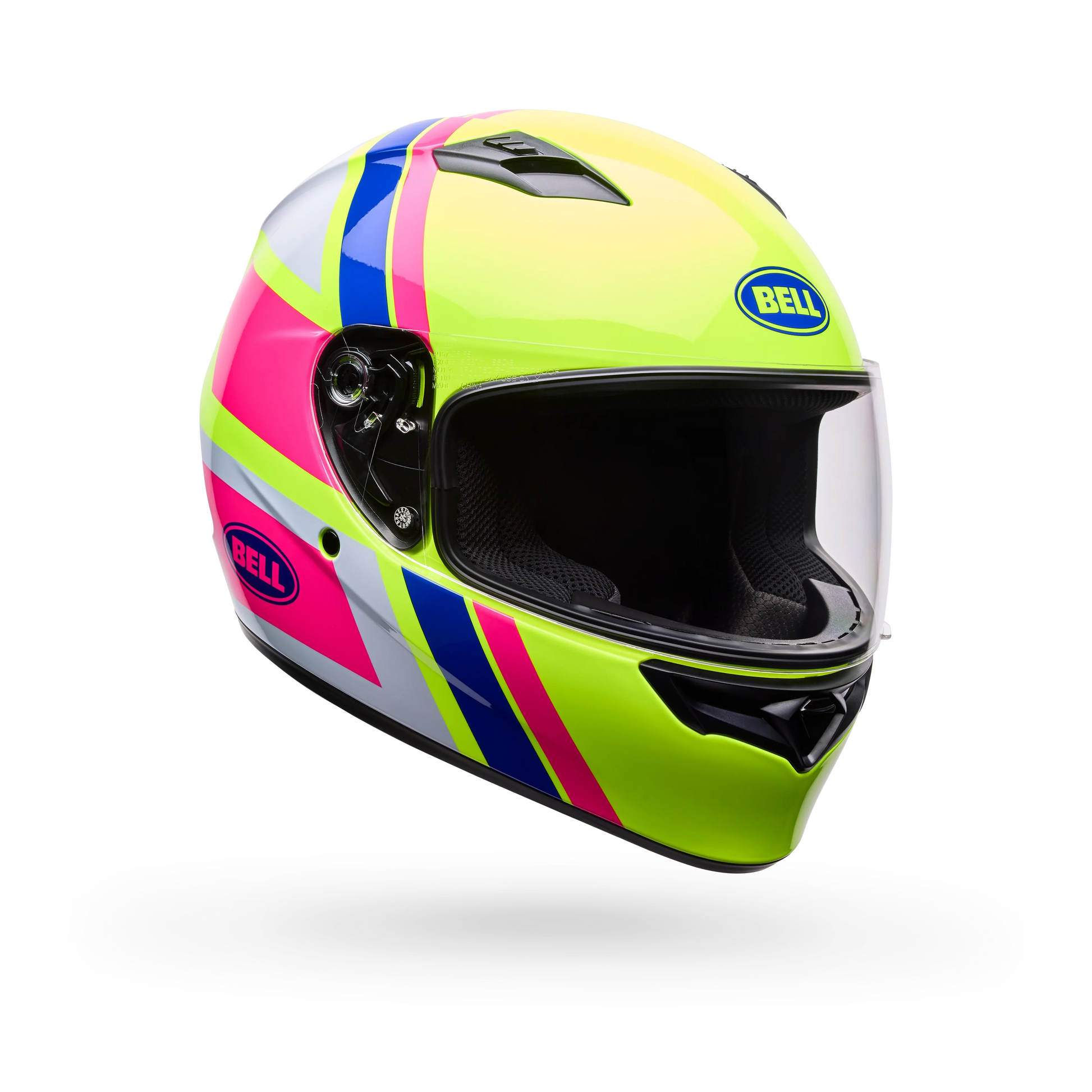 BELL PS QUALIFIER CHASM/PINK YELLOW PINK