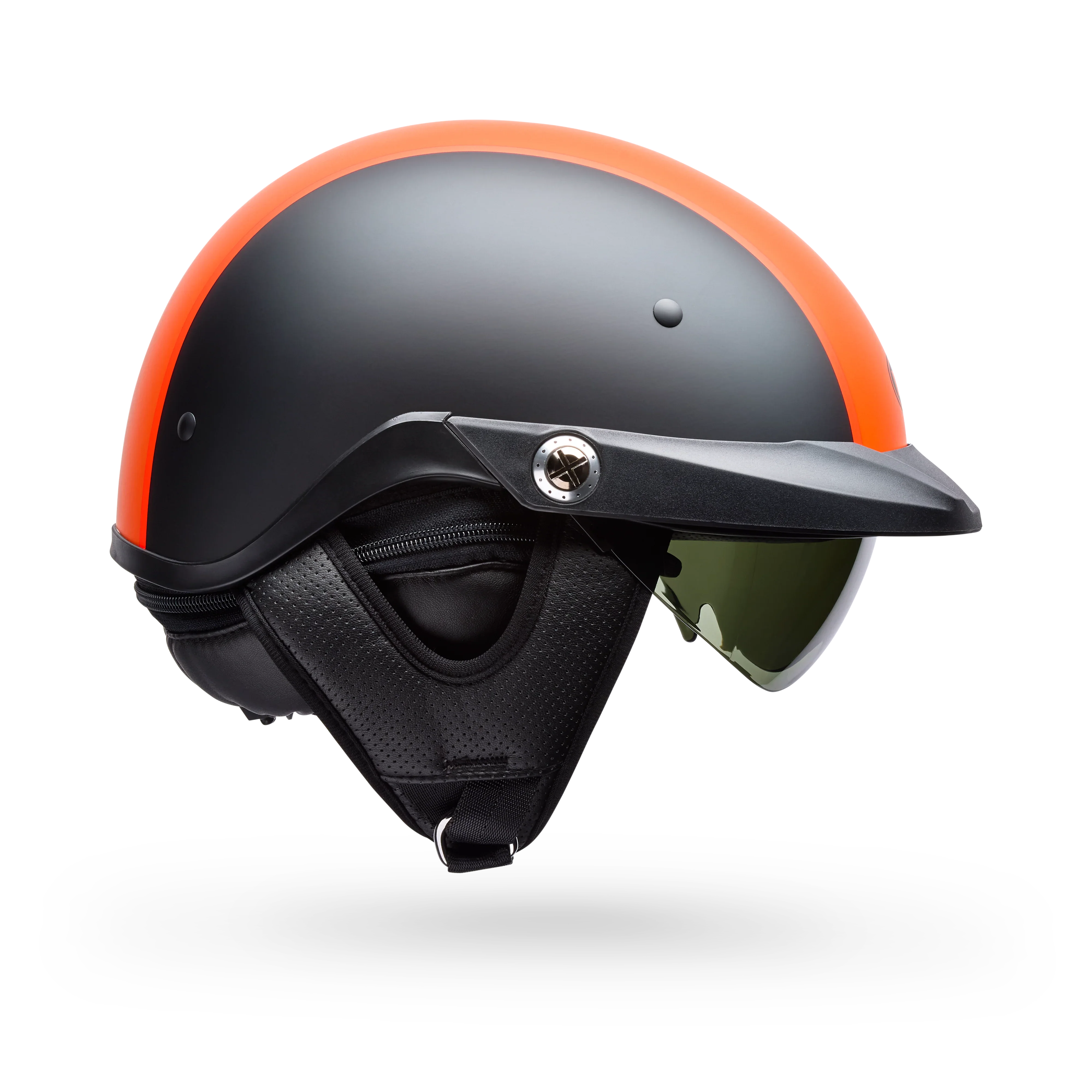 BELL PS PITBOSS PIN/ORANGE MATTE BLACK ORANGE