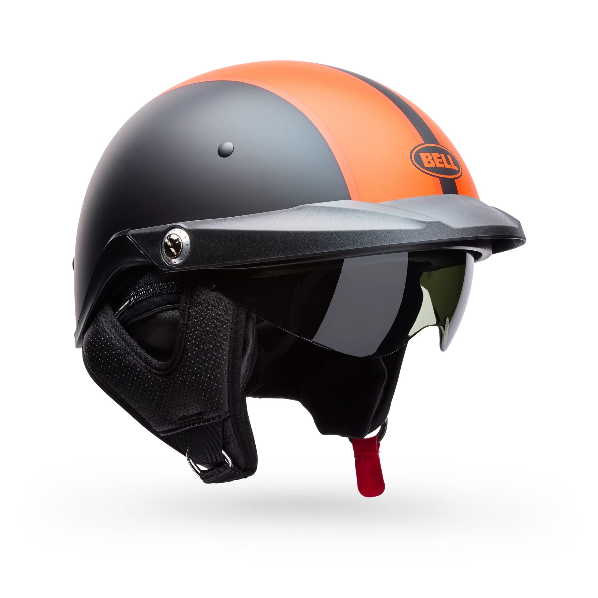 BELL PS PITBOSS PIN/ORANGE MATTE BLACK ORANGE