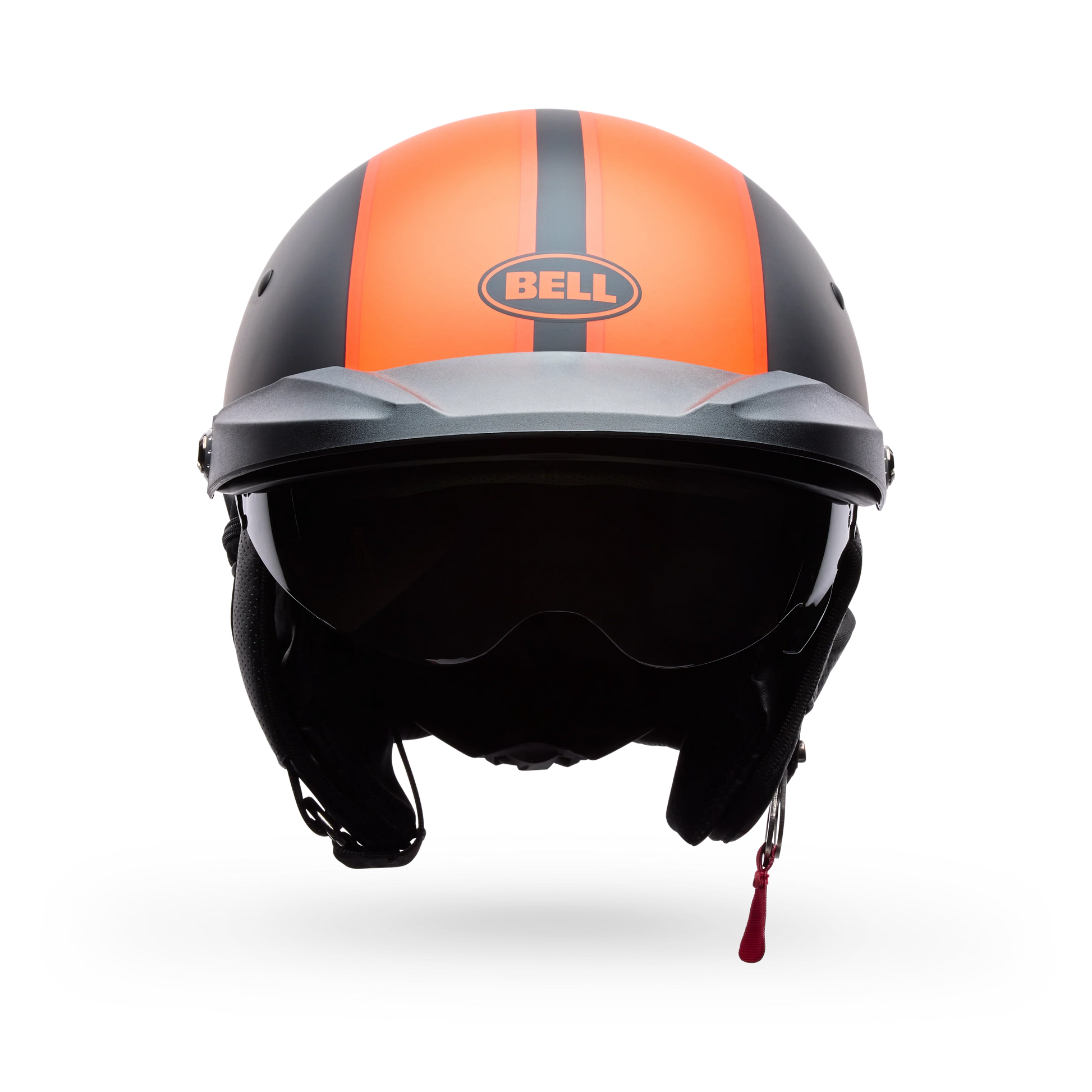 BELL PS PITBOSS PIN/ORANGE MATTE BLACK ORANGE