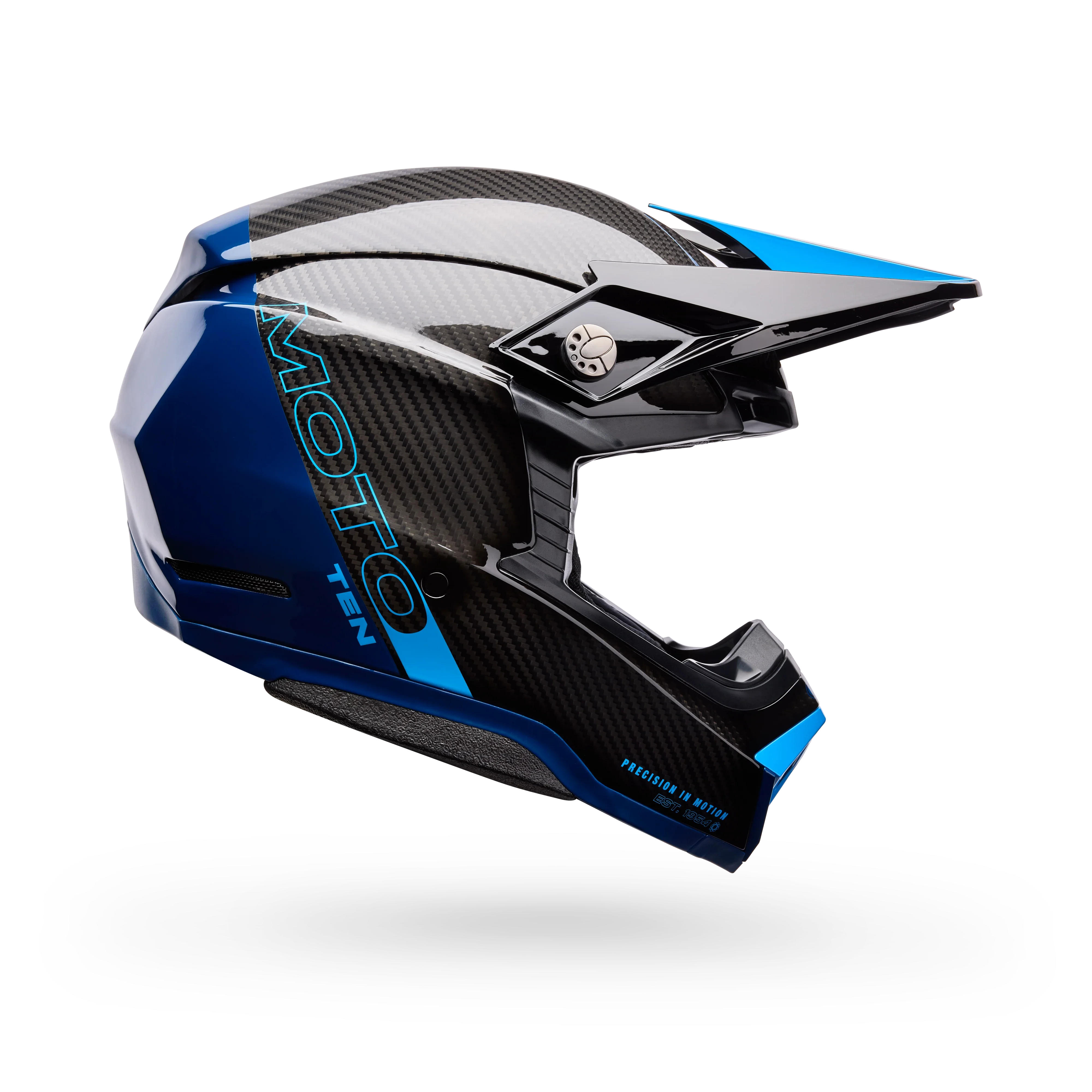 BELL PS MOTO-10 SPHR STRIKE BLUE