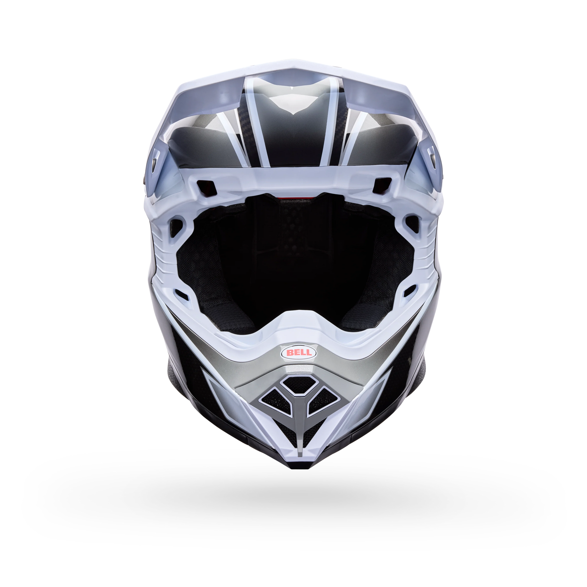 BELL PS MOTO-10 SPHR GRID/BLACK/GRAY WHITE BLACK GRAY