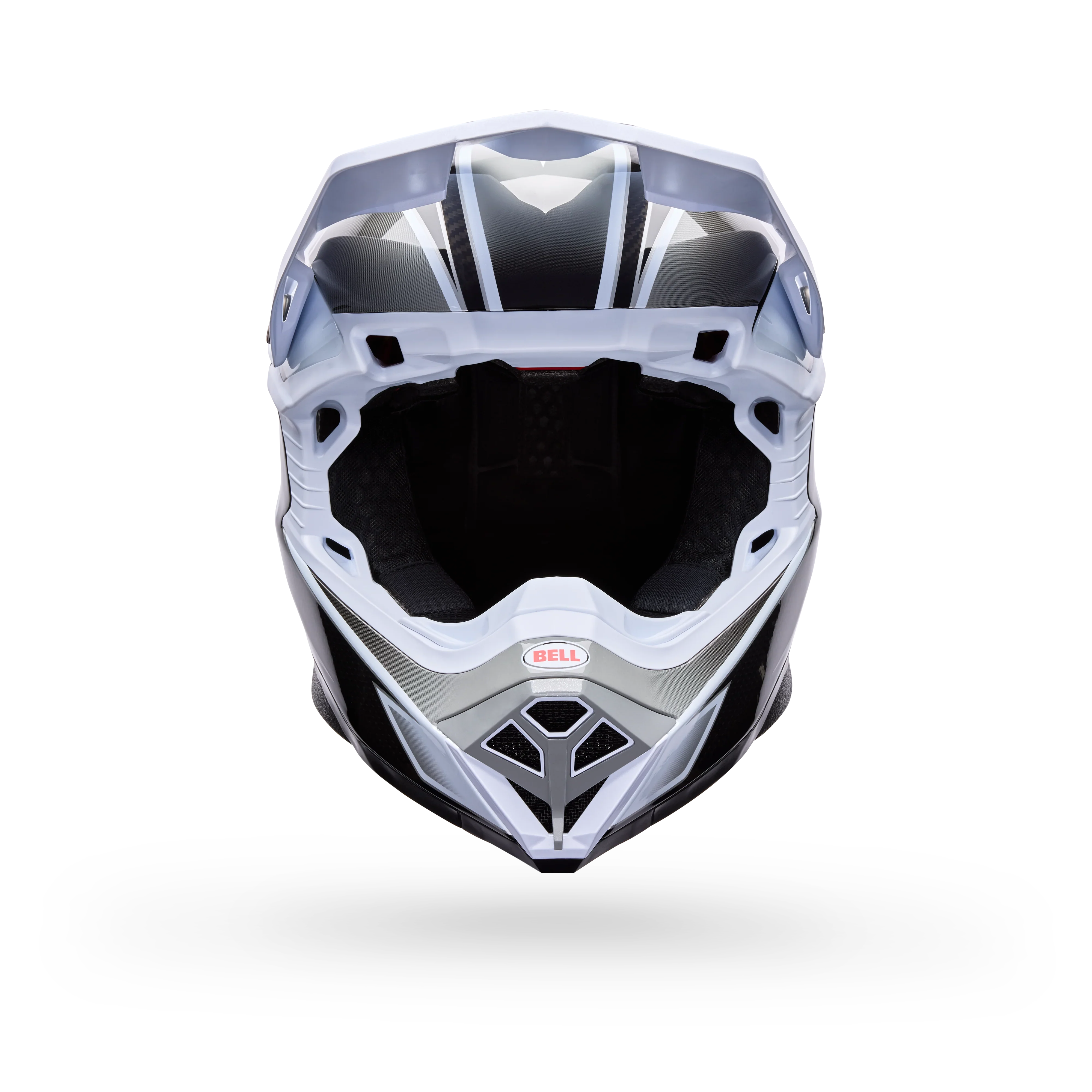BELL PS MOTO-10 SPHR GRID/BLACK/GRAY WHITE BLACK GRAY