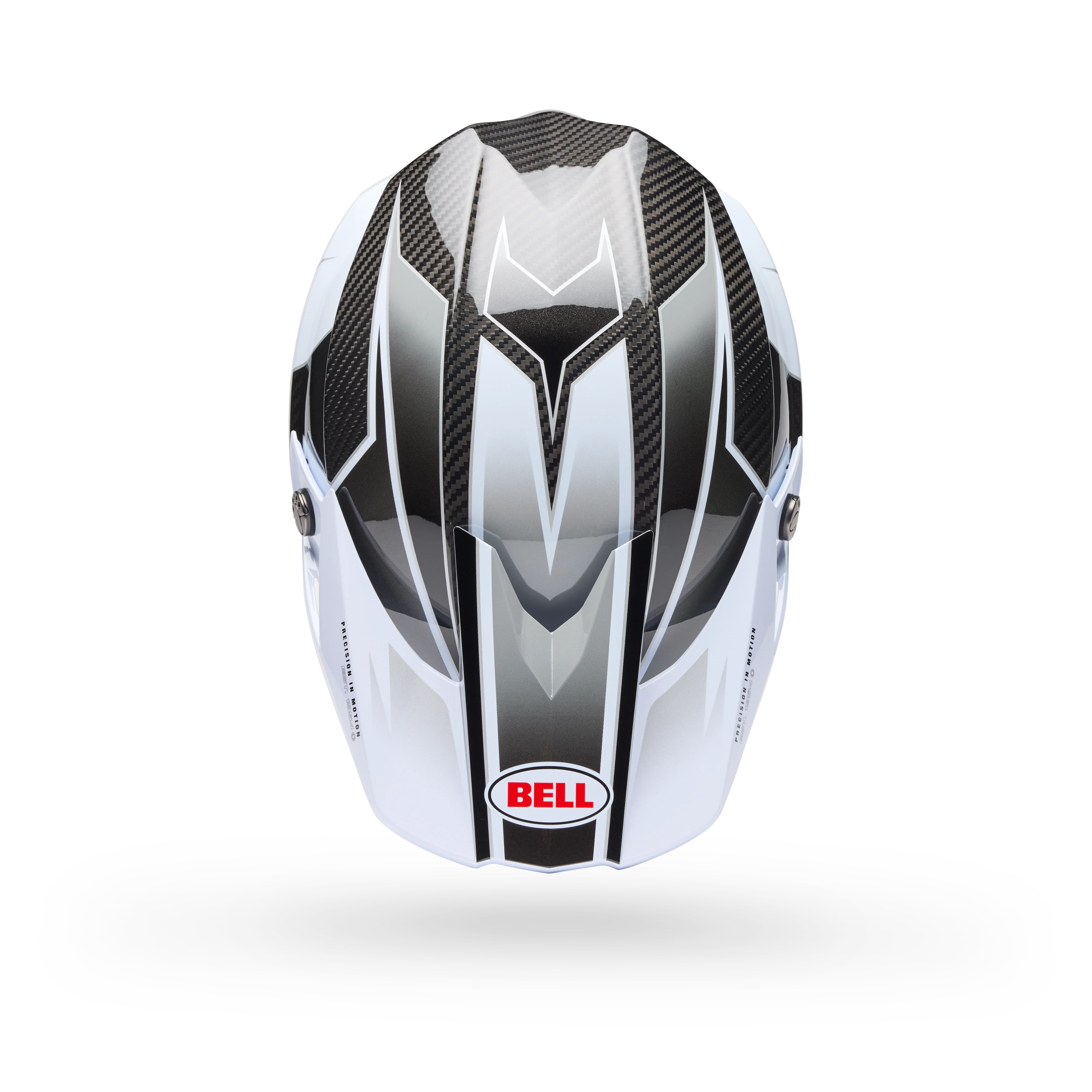 BELL PS MOTO-10 SPHR GRID/BLACK/GRAY WHITE BLACK GRAY