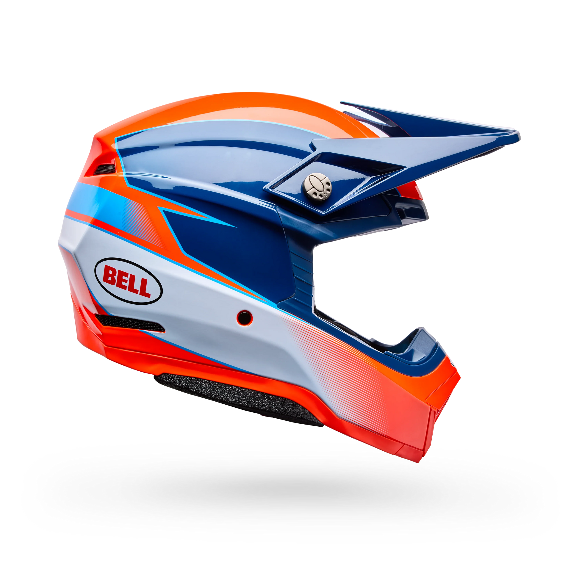 BELL PS MOTO-10 MIPS FALCON/BLUE ORANGE BLUE