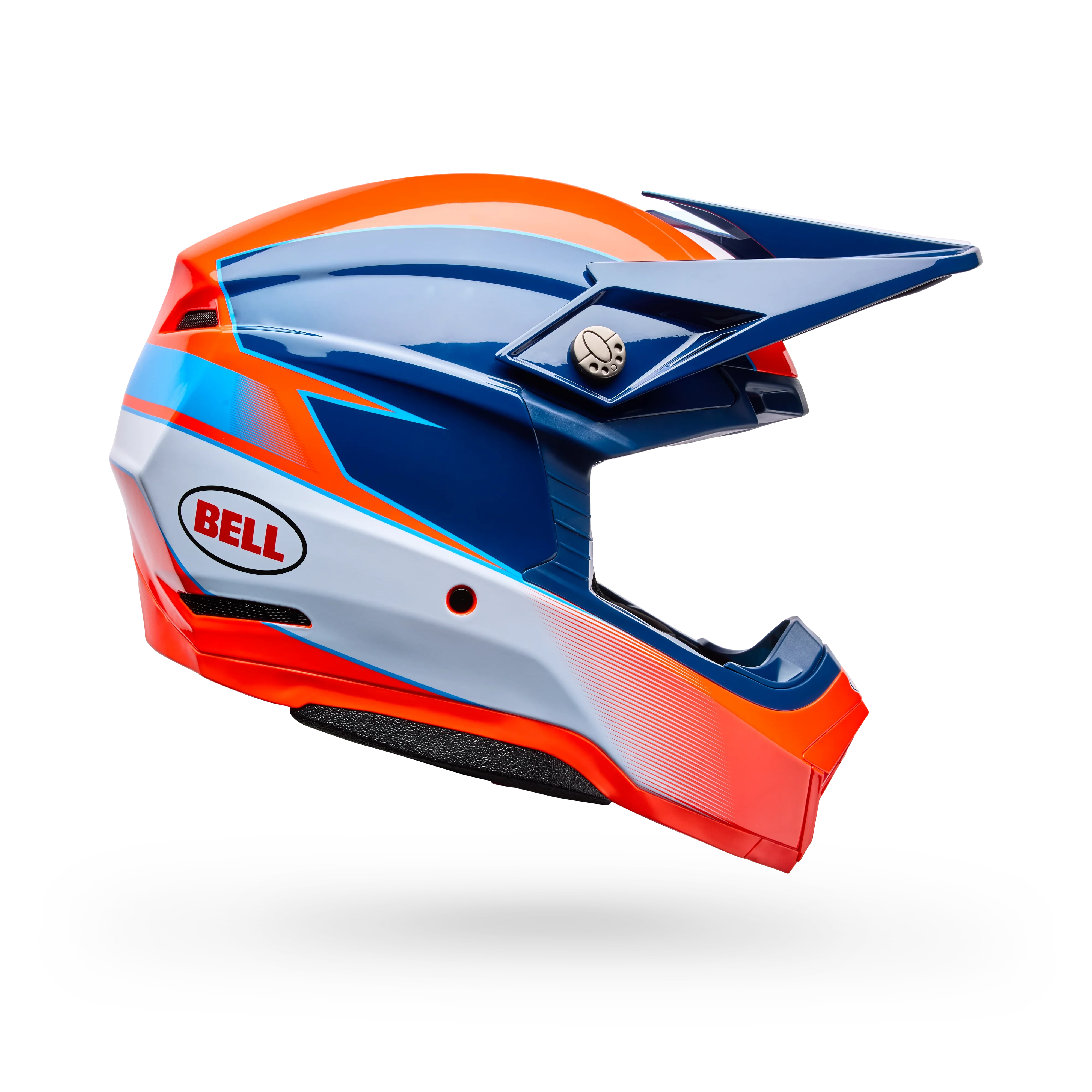 BELL PS MOTO-10 MIPS FALCON/BLUE ORANGE BLUE