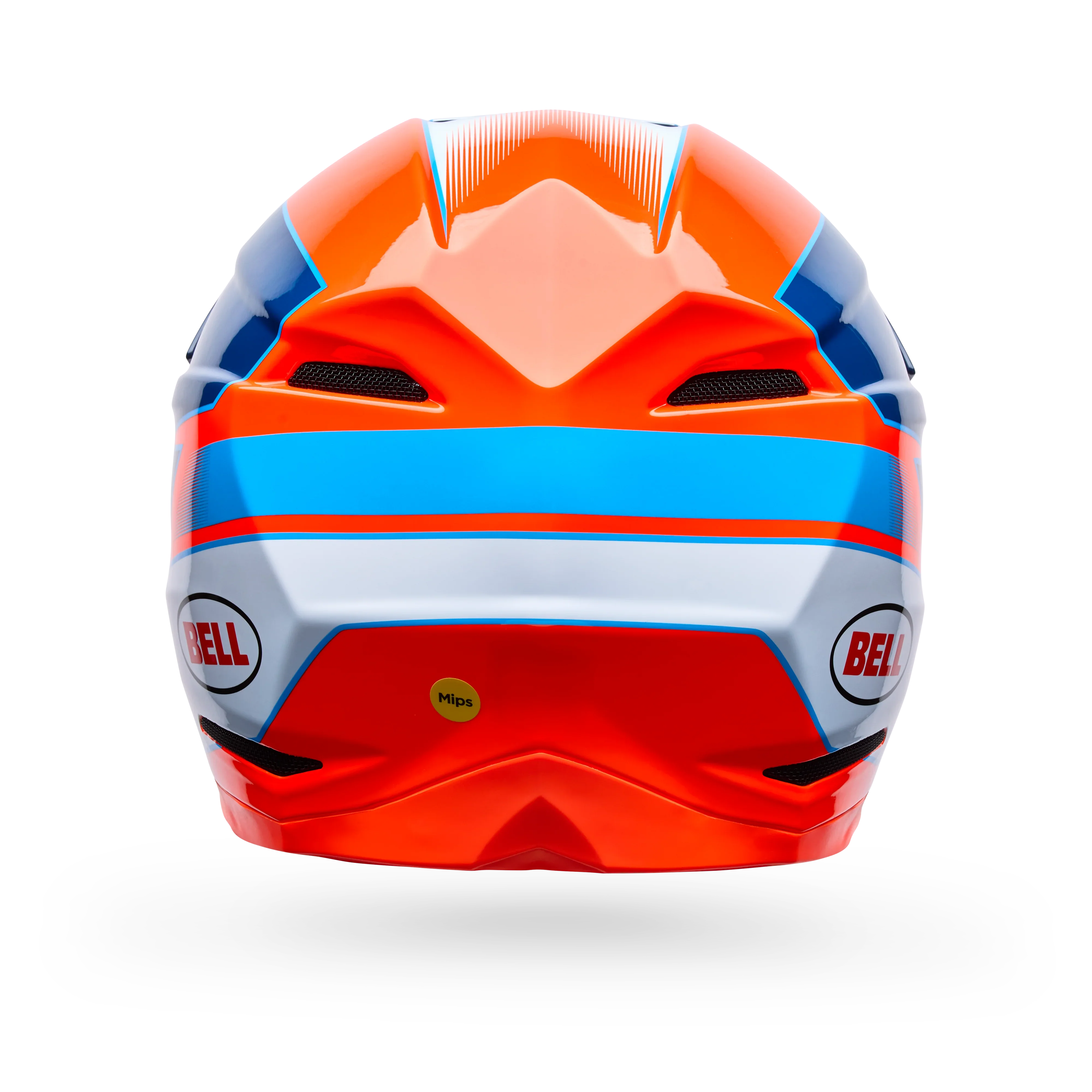 BELL PS MOTO-10 MIPS FALCON/BLUE ORANGE BLUE