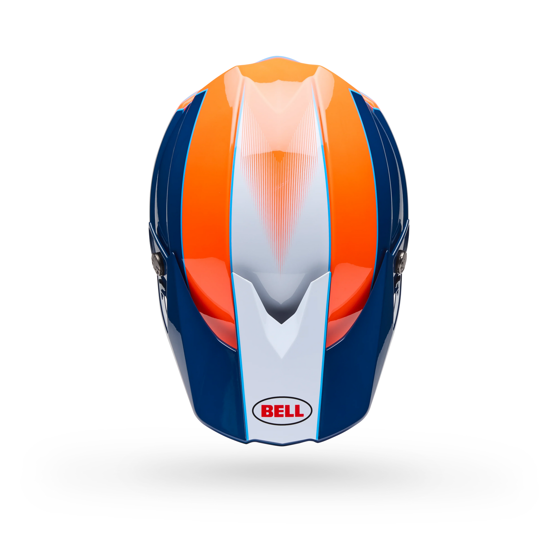 BELL PS MOTO-10 MIPS FALCON/BLUE ORANGE BLUE