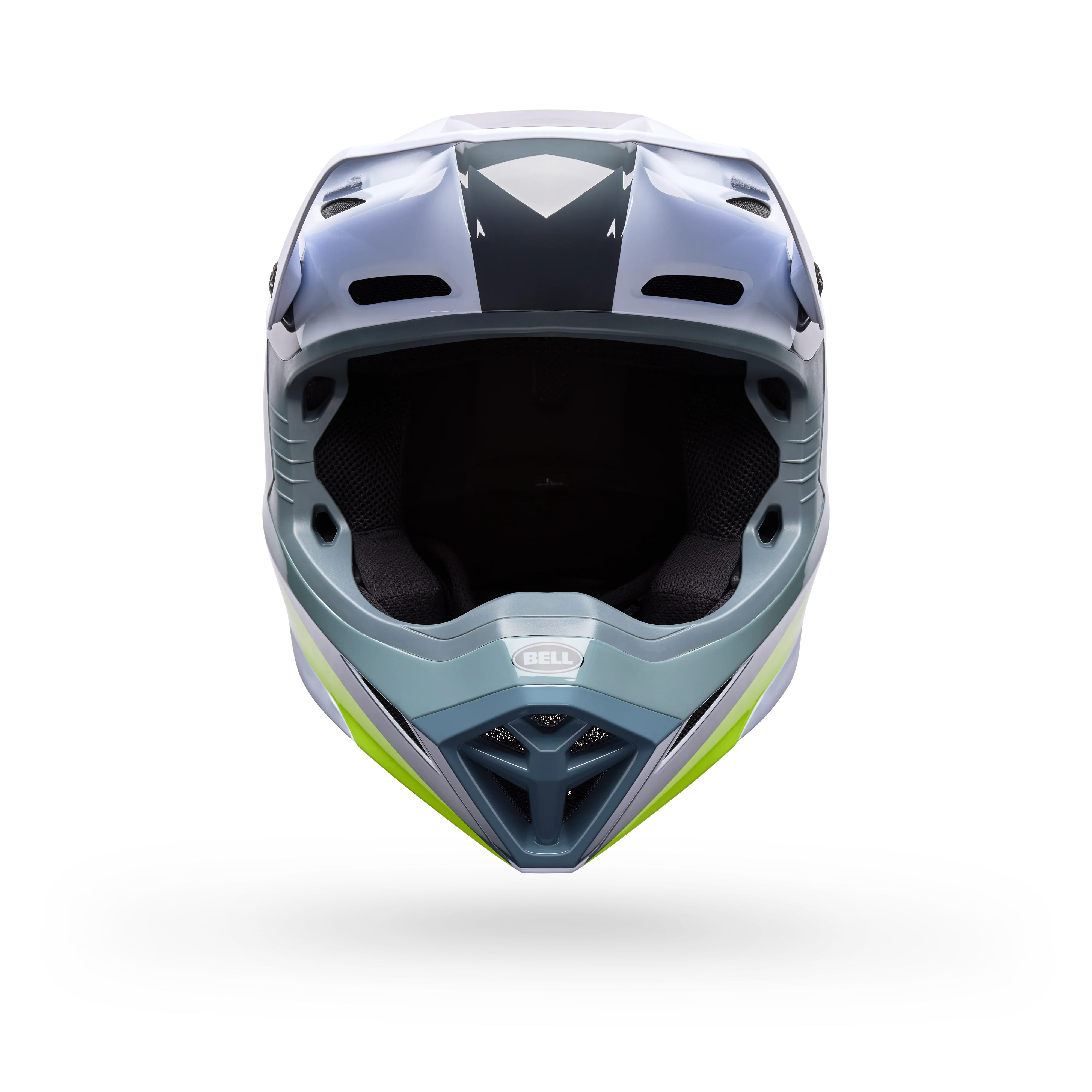 BELL PS MX-10 MIPS AVIATOR/GN WHITE GREEN
