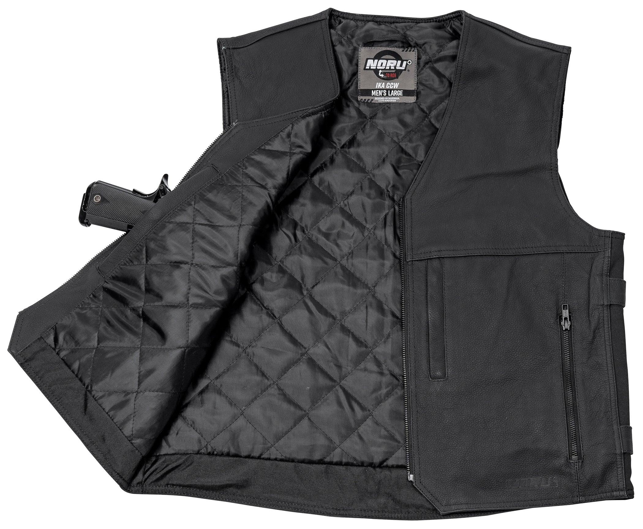 NORU IKA CCW LEATHER VEST
