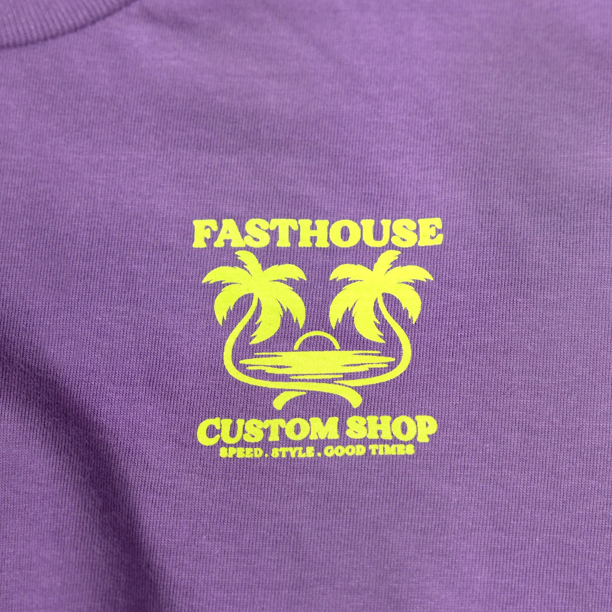 Fasthouse Youth Getaway Short Sleeve Purp Rush