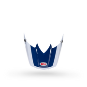 BELL PS MX-10 MIPS VISOR TALN/WHITE(S-XXL BLUE WHITE