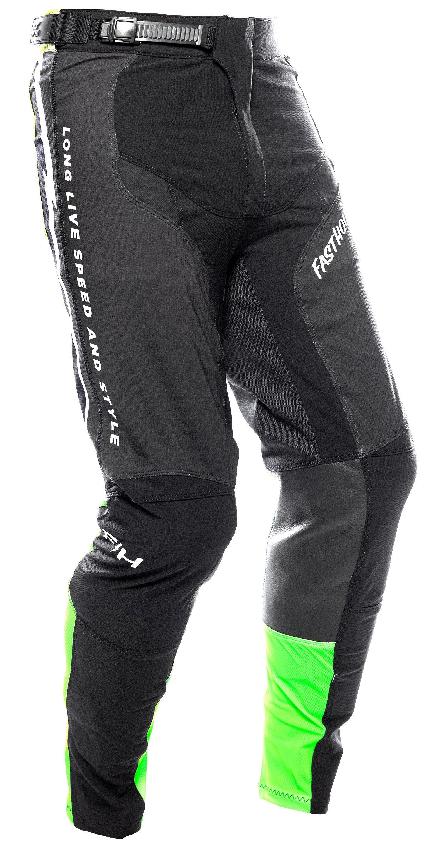 Fasthouse Elrod Nitro Pant Black Neon