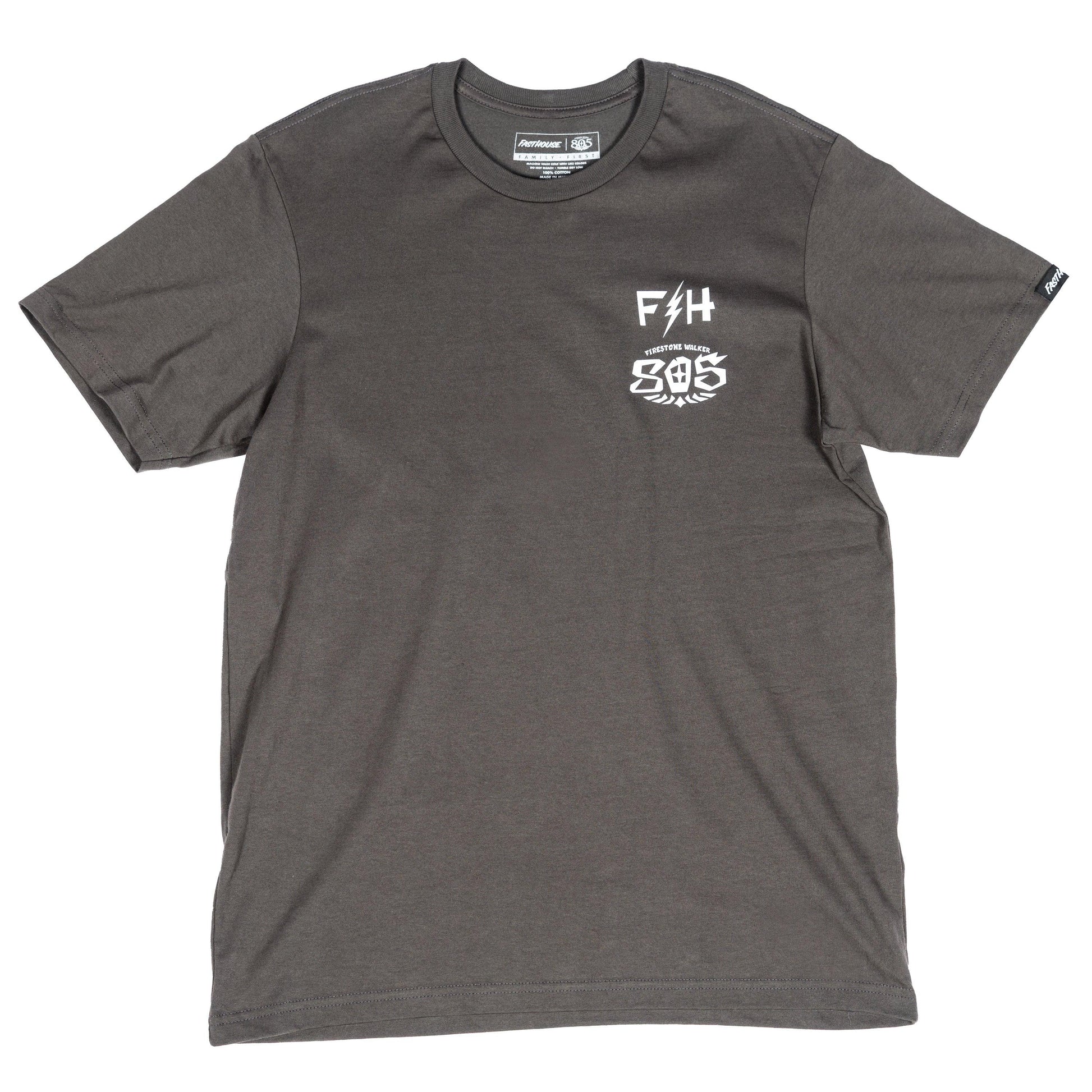 Fasthouse 805 Bar Short Sleeve T-Shirt Hvy Mtl