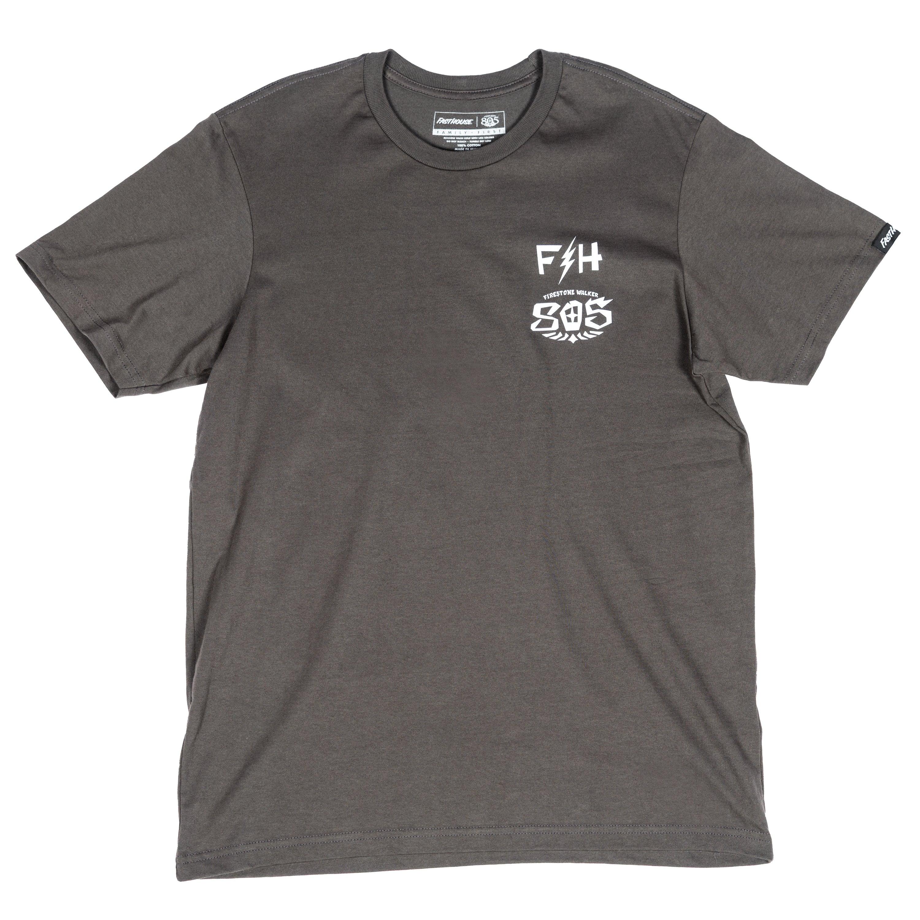 Fasthouse 805 Bar Short Sleeve T-Shirt Hvy Mtl