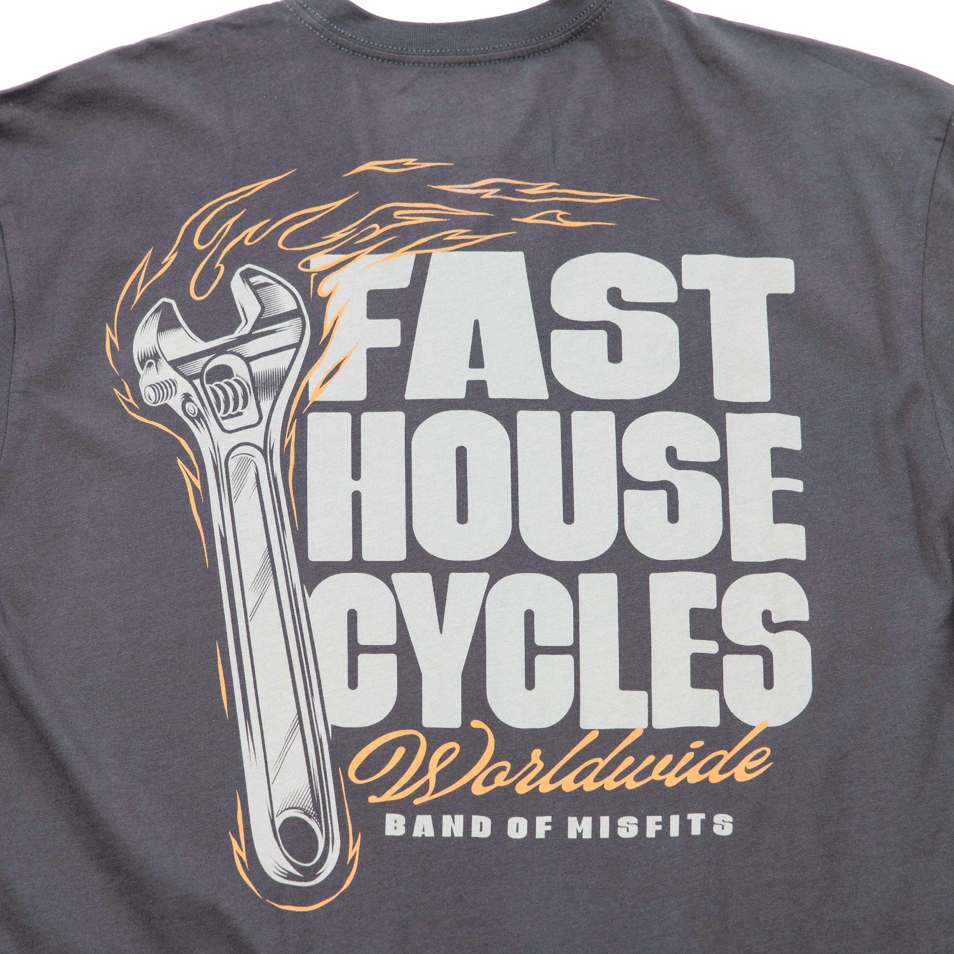 Fasthouse Spanner Short Sleeve T-Shirt Graphblack